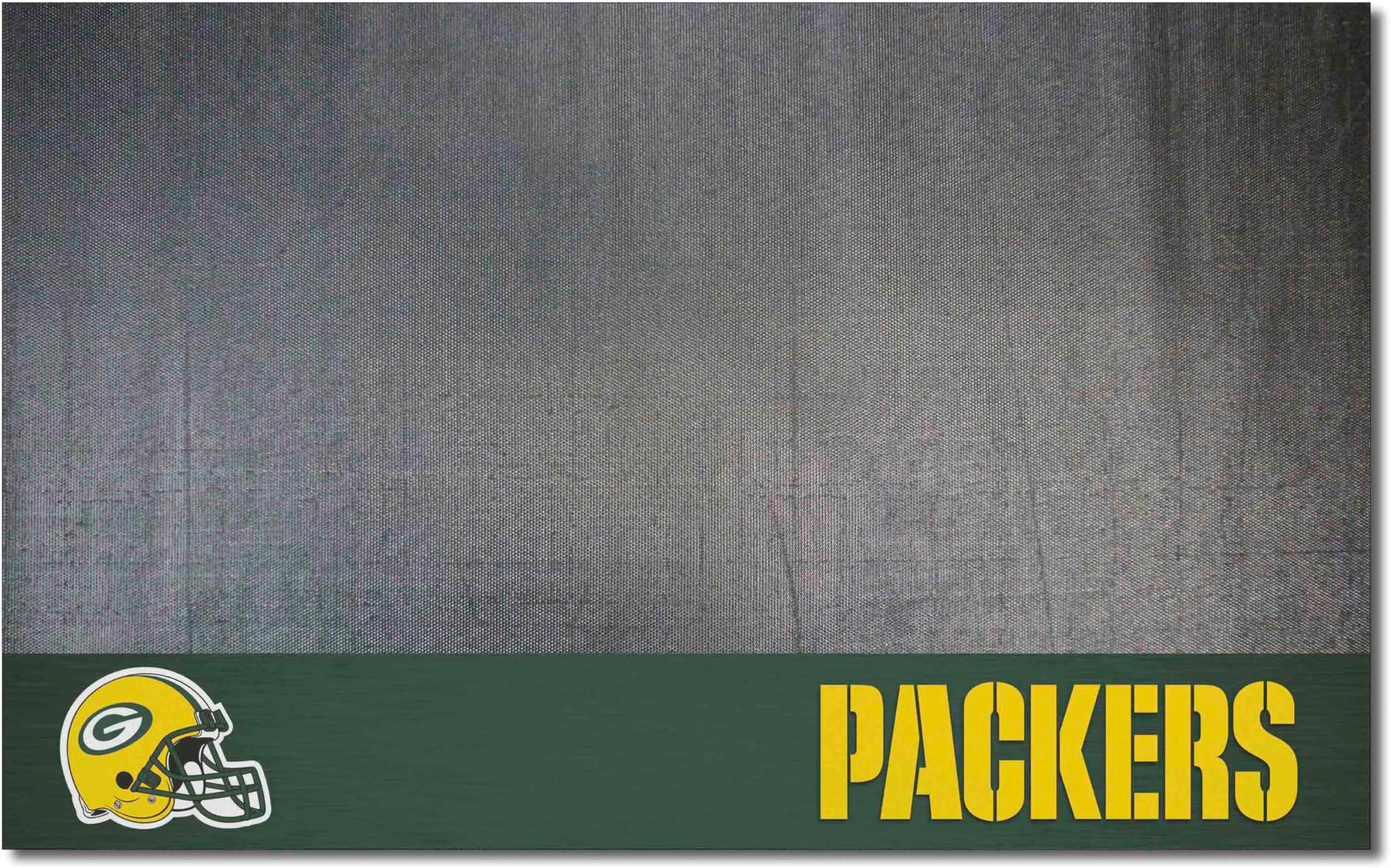 FANMATS NFL Green Bay Packers Vinyl Grill Mat