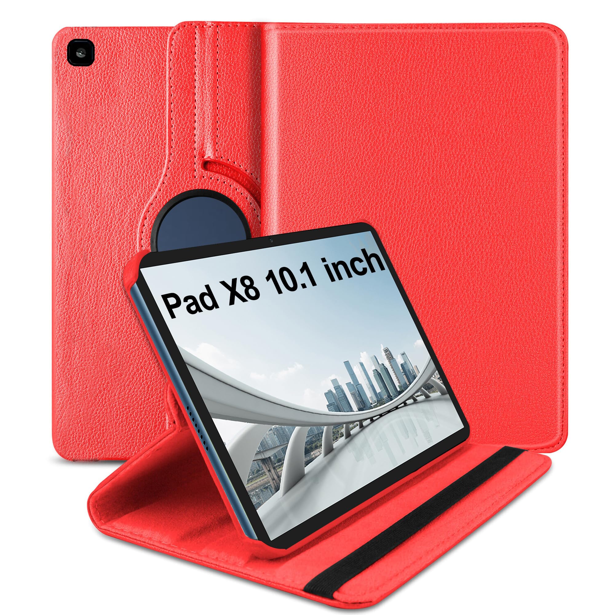 TGK Rotating Cover for Honor Pad X8 10.1 inch (Red) Leather Flip Case (B0CMJHS7YN) Amazon Price History, Amazon Price Tracker