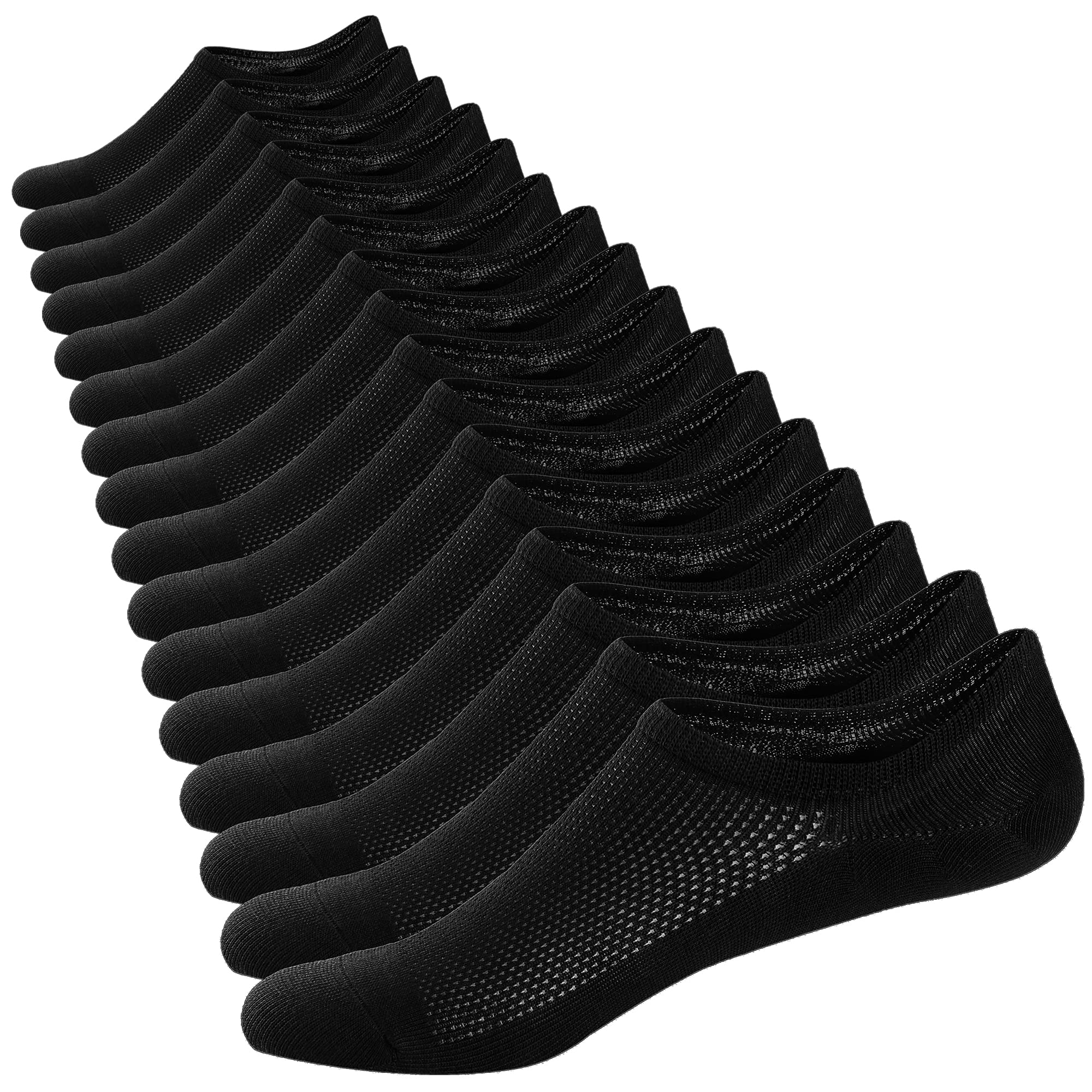 Calzini Fantasmini Uomo Sneaker Calze Taglio Basso Corti，Calze Invisibili in Cotone