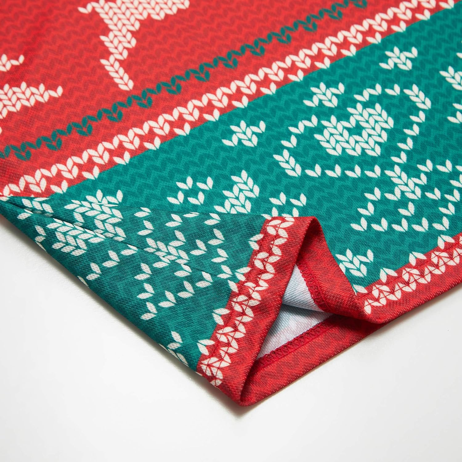 EALER Christmas Sublimated Practice Hockey Jersey Jacket with elk and Snow for Men and Boys