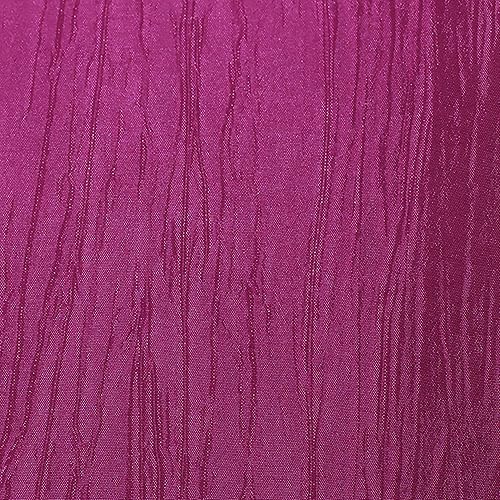 Miniatura 7 de Ultimate Textile Delano - Camino de mesa de tafetán arrugado, 14 x 90 pulgadas, color marrón cobre