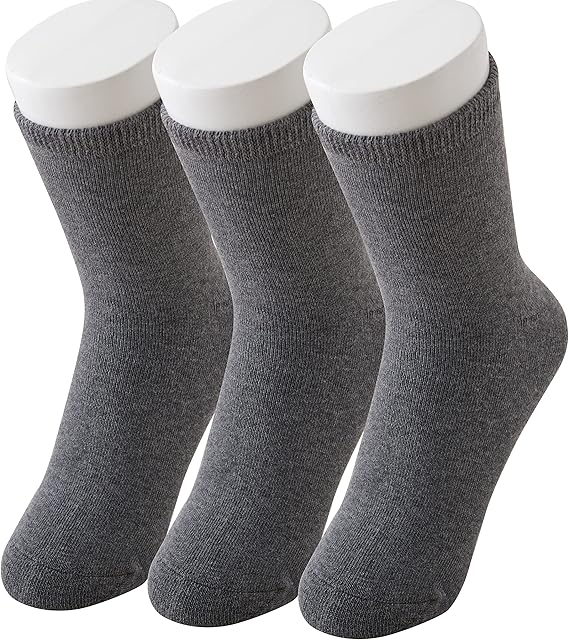 Amazon 履くホカロン 靴下 レディース あったか裏パイル グレー 22 5 25 0cm 3足セット 靴下 通販