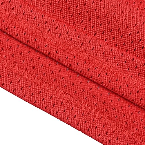 Miniatura 4 de Camisetas de baloncesto juveniles #23, clásicas, retro, hip hop, baloncesto, sudadera sin mangas, regalo para niños, negrorojo, XS-XL