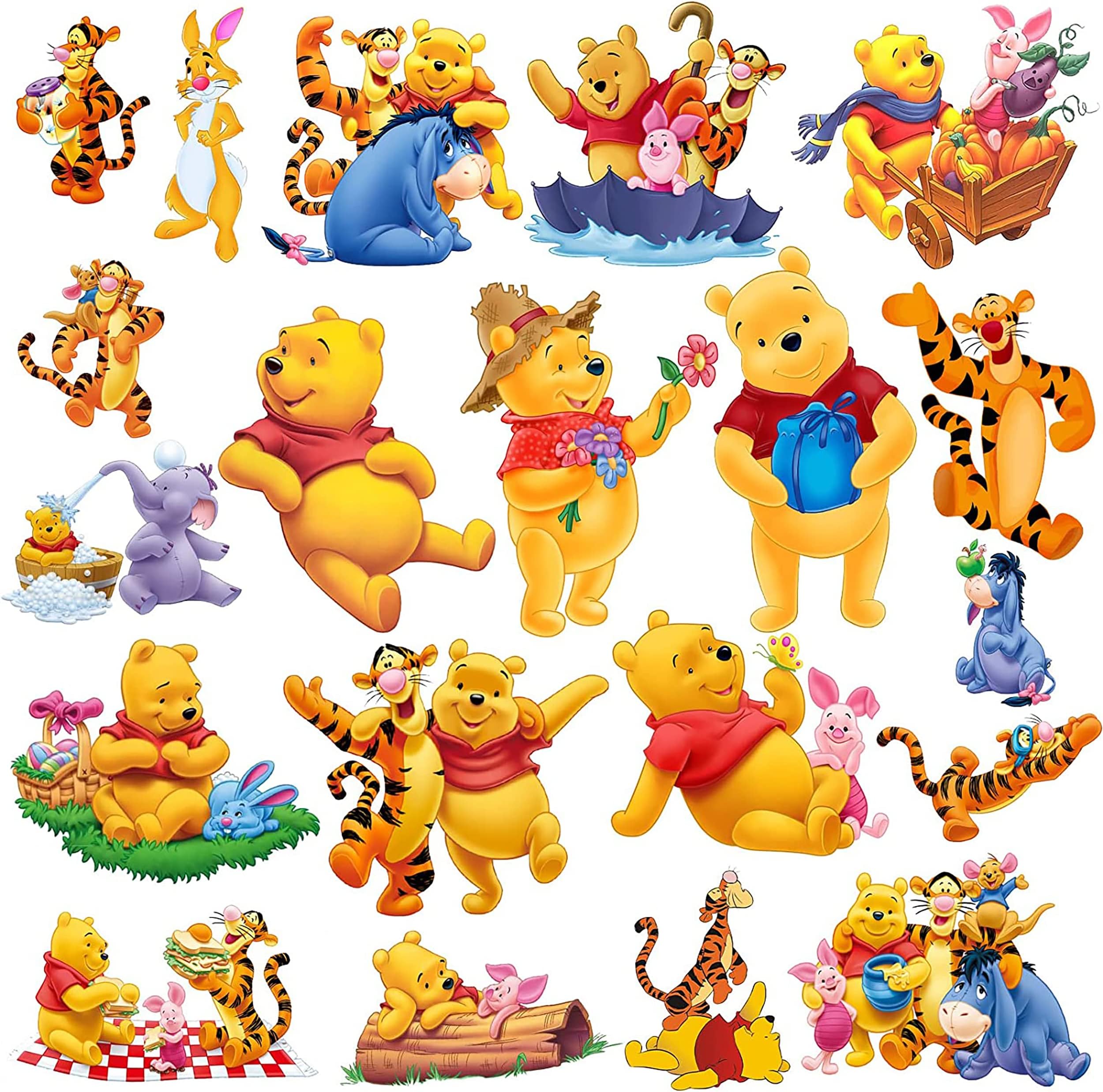 Disney Winnie The Pooh & Friends Outdoor Fun Giant Peel and