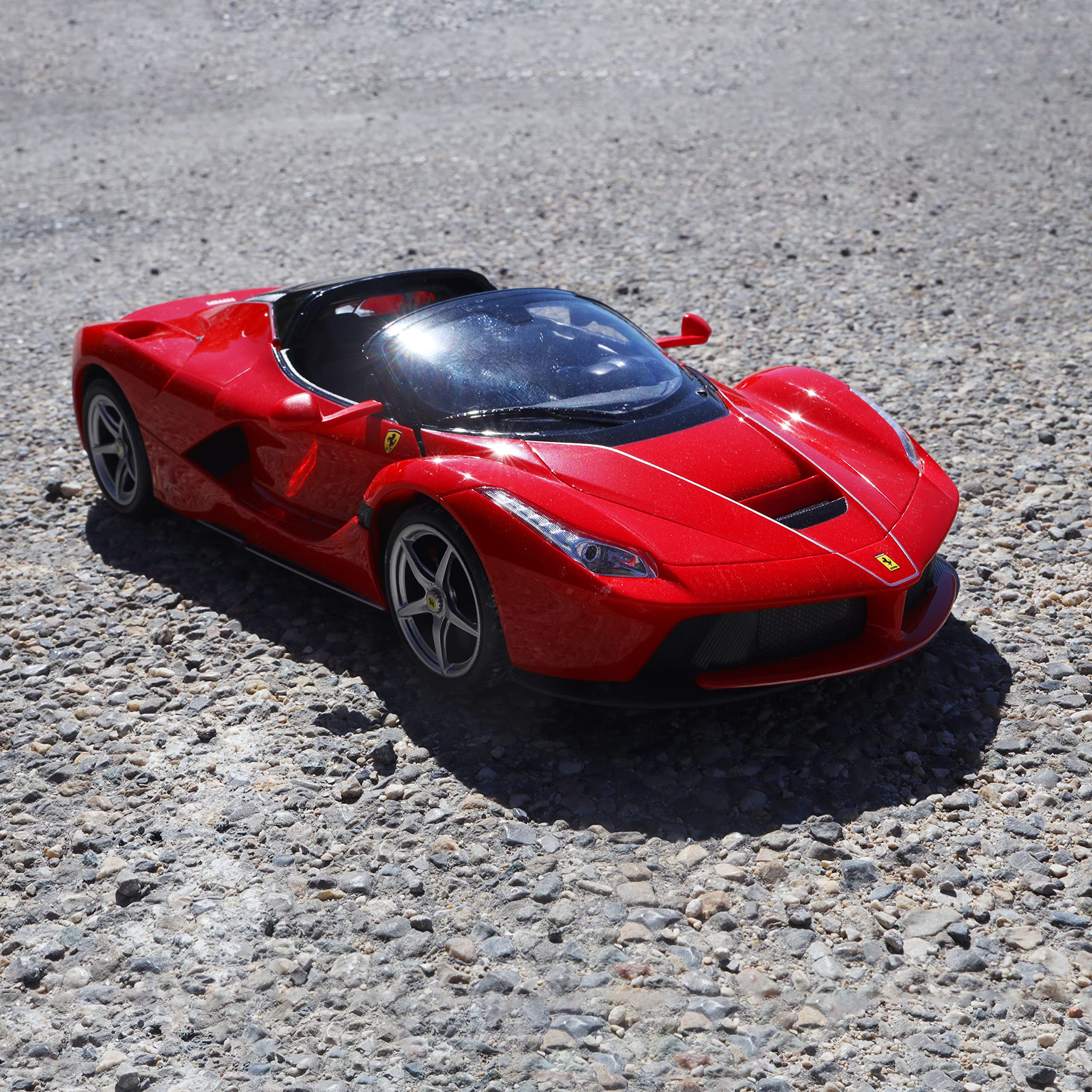 TURBO CHALLENGE - Ferrari Aperta - RC Prestige - 095616 - Auto Telecomandata - Rossa - 1/14 - Batterie Non Incluse - Plastica - Giocattolo per Bambini - Regalo - A partire dai 6 anni