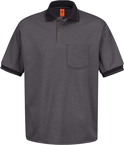 Red Kap Camisa de sarga de punto de rendimiento para hombre