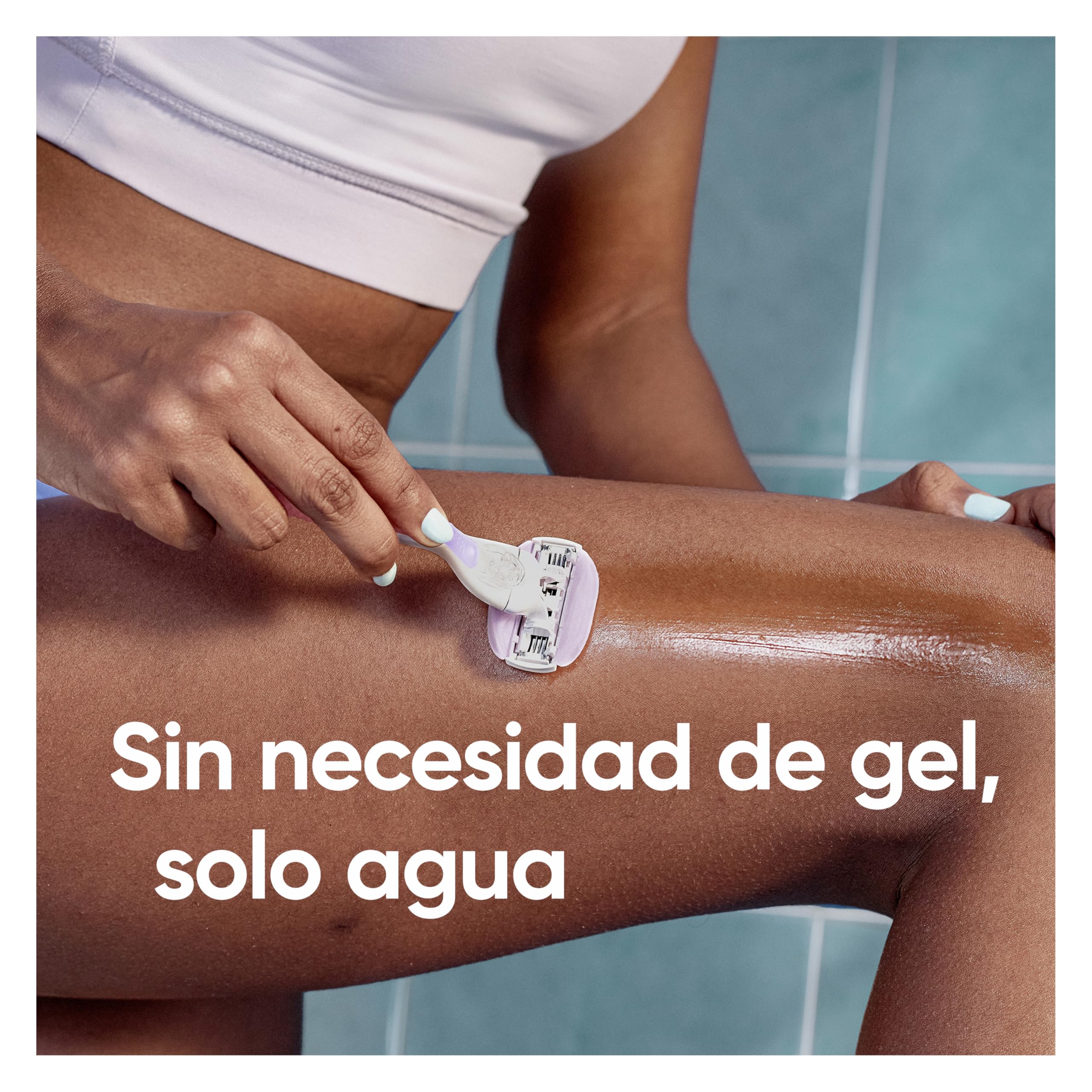 Gillette Venus ComfortGlide Breeze Máquinilla de Depilación Para Mujer + 2 Cuchillas de Recambio, 3 Venus Recambios Para Una Depilación Suave, Apurada Y Duradera (el embalaje puede variar) — view 7