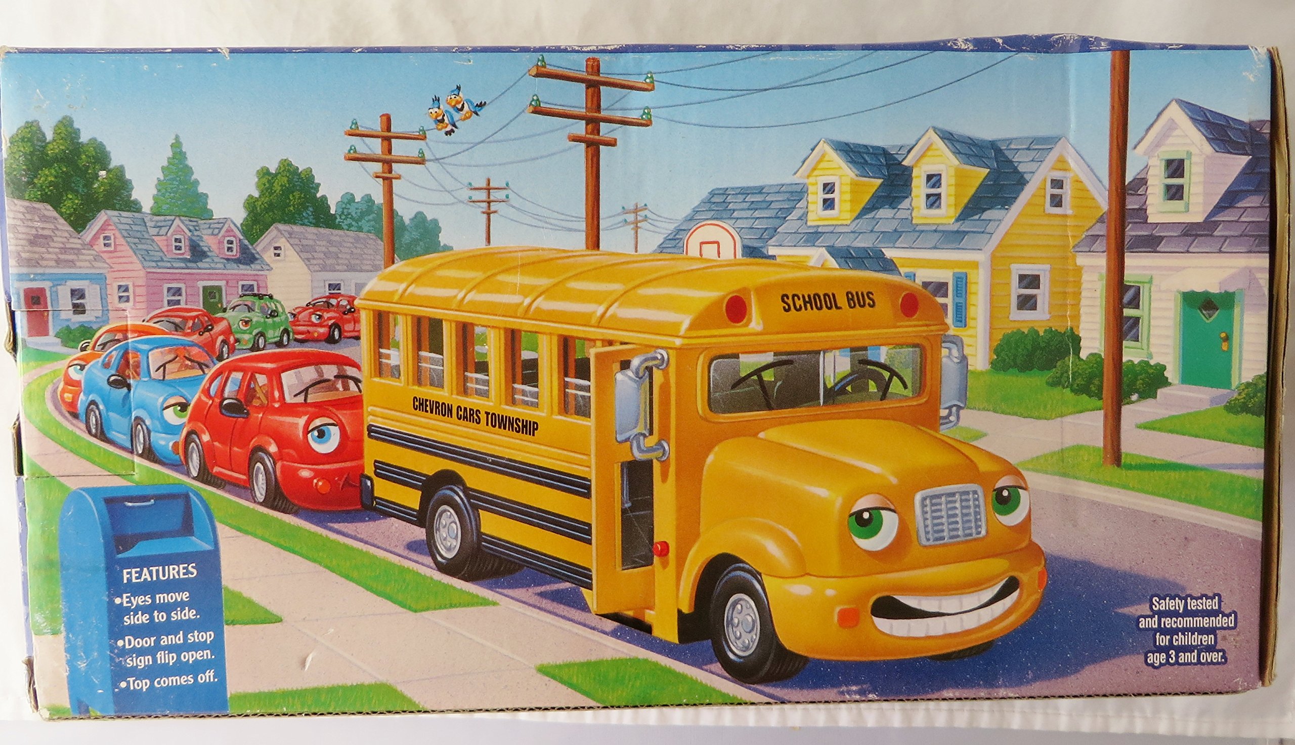 新品カーズ フェイス Sally School Bus Chevron Cars Chevron Cars Sally School Bus with Removable Roof : Amazon.com.mx