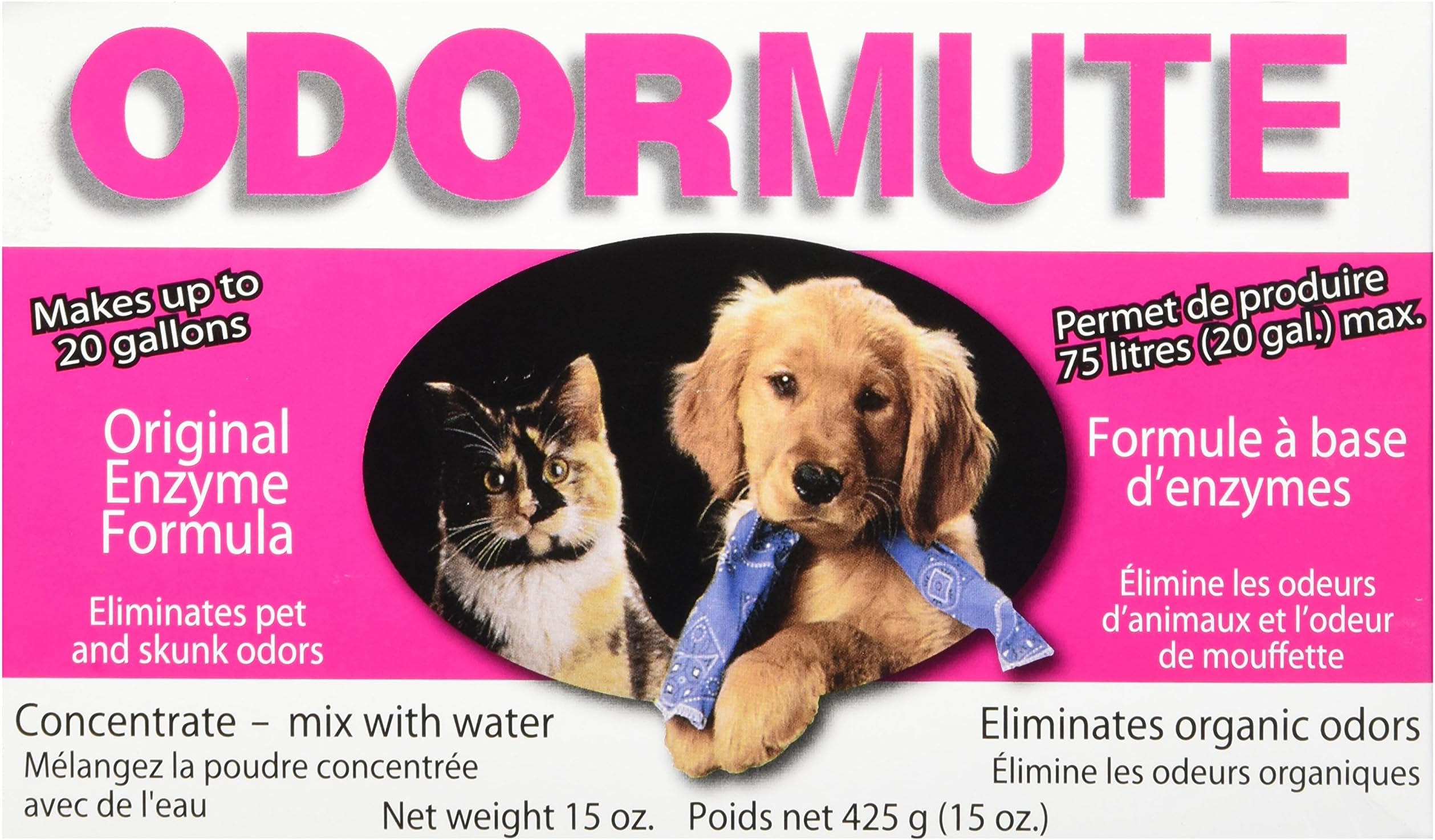 Ryter Corporation DRC102 Odormute Dog and Cat Odor Eliminator, 15-Ounce