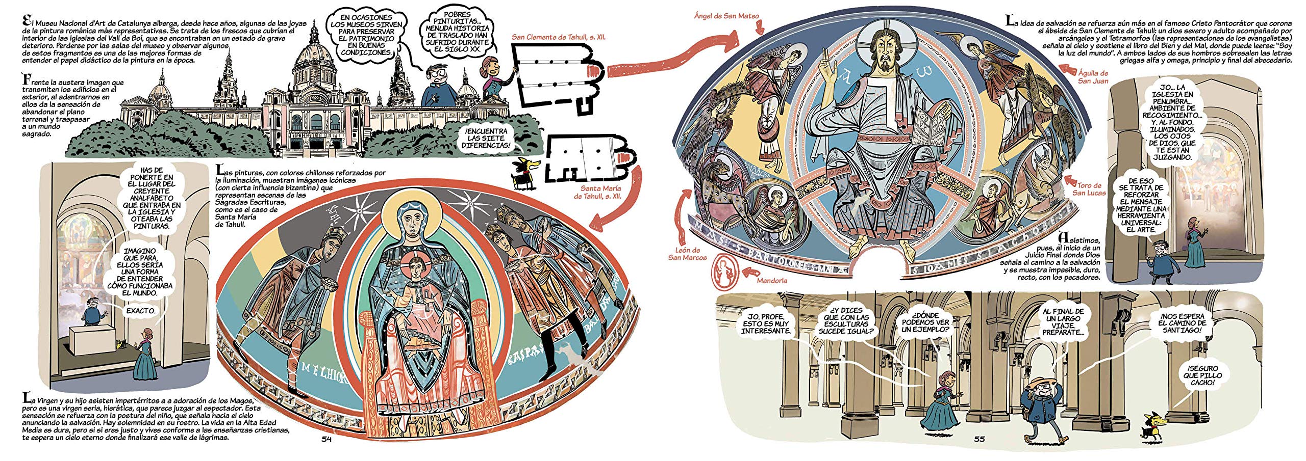 Historia del arte en cómic. La Edad Media: 2