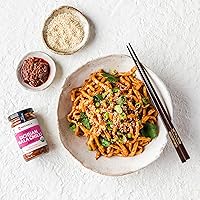 Vista 3 de Mekhala Pastas de cocina orgánicas de Asia Oriental 3.53oz (Szechuan Mala, 6)