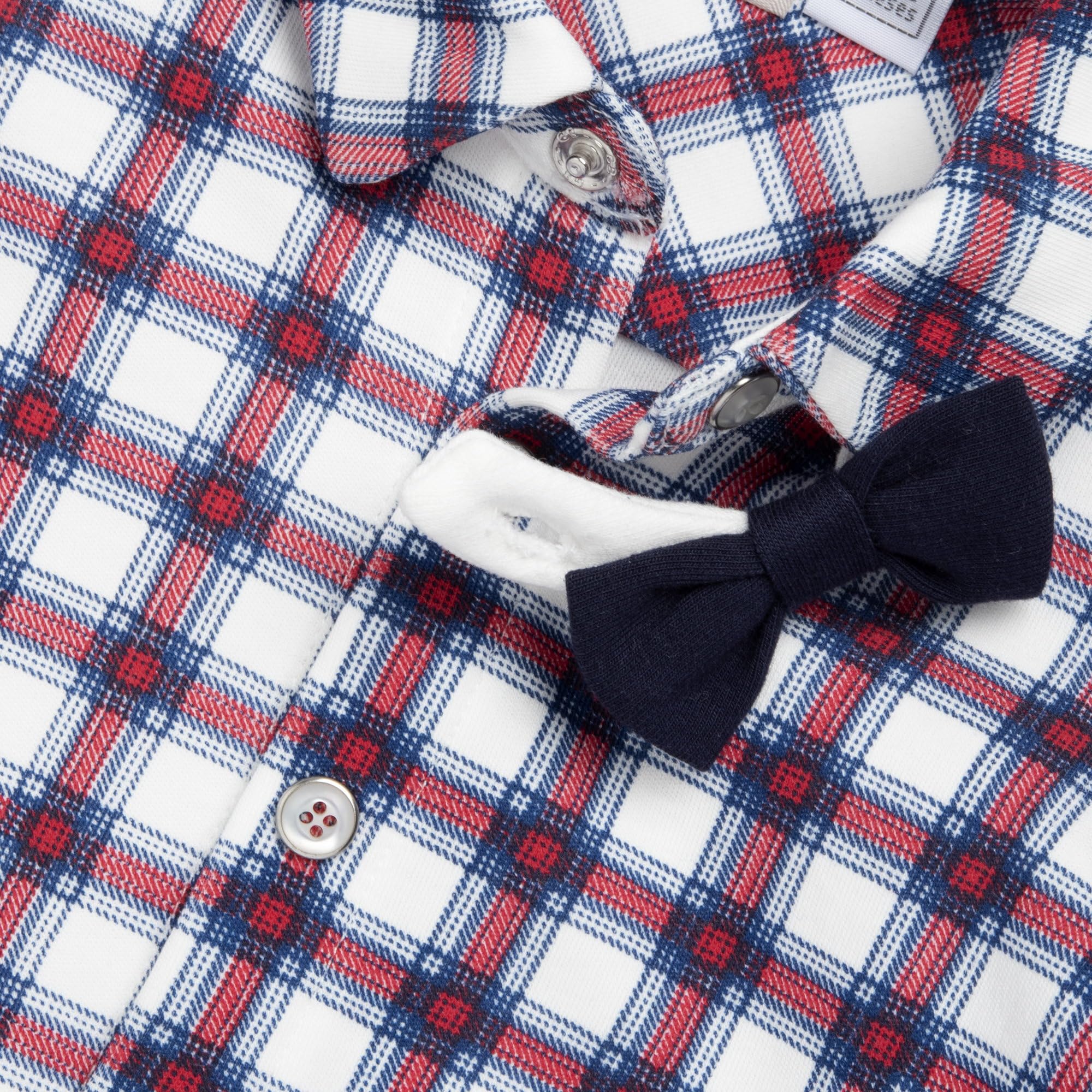 Chicco, Completo Elegante Neonato con Camicia e Salopette, in Morbido Tessuto, Abbigliamento Bambino 0-24 Mesi, Idee Regalo Nascita, Designed in Italy
