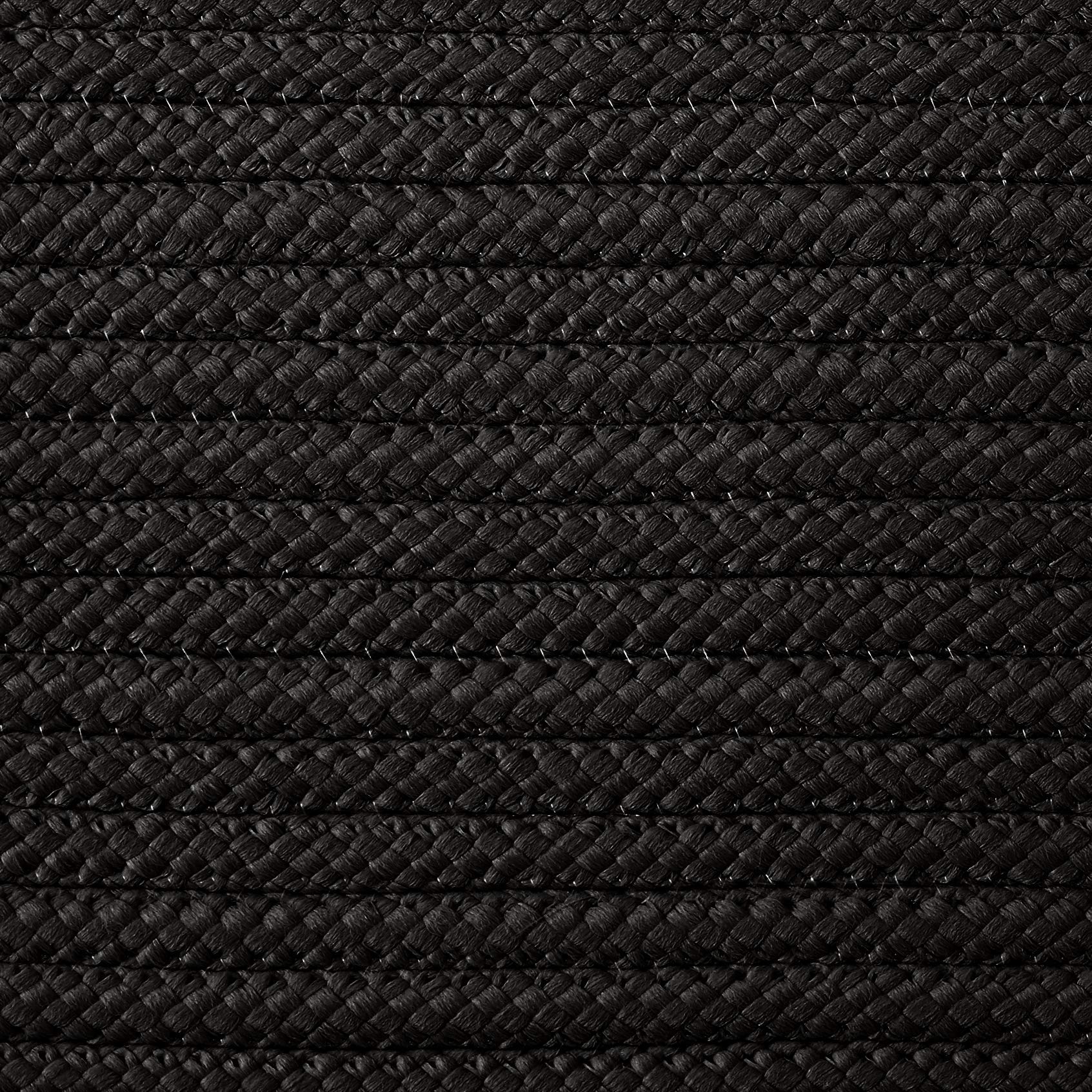 Simplement Home Tapis Solide, 2 par Parties, Noir