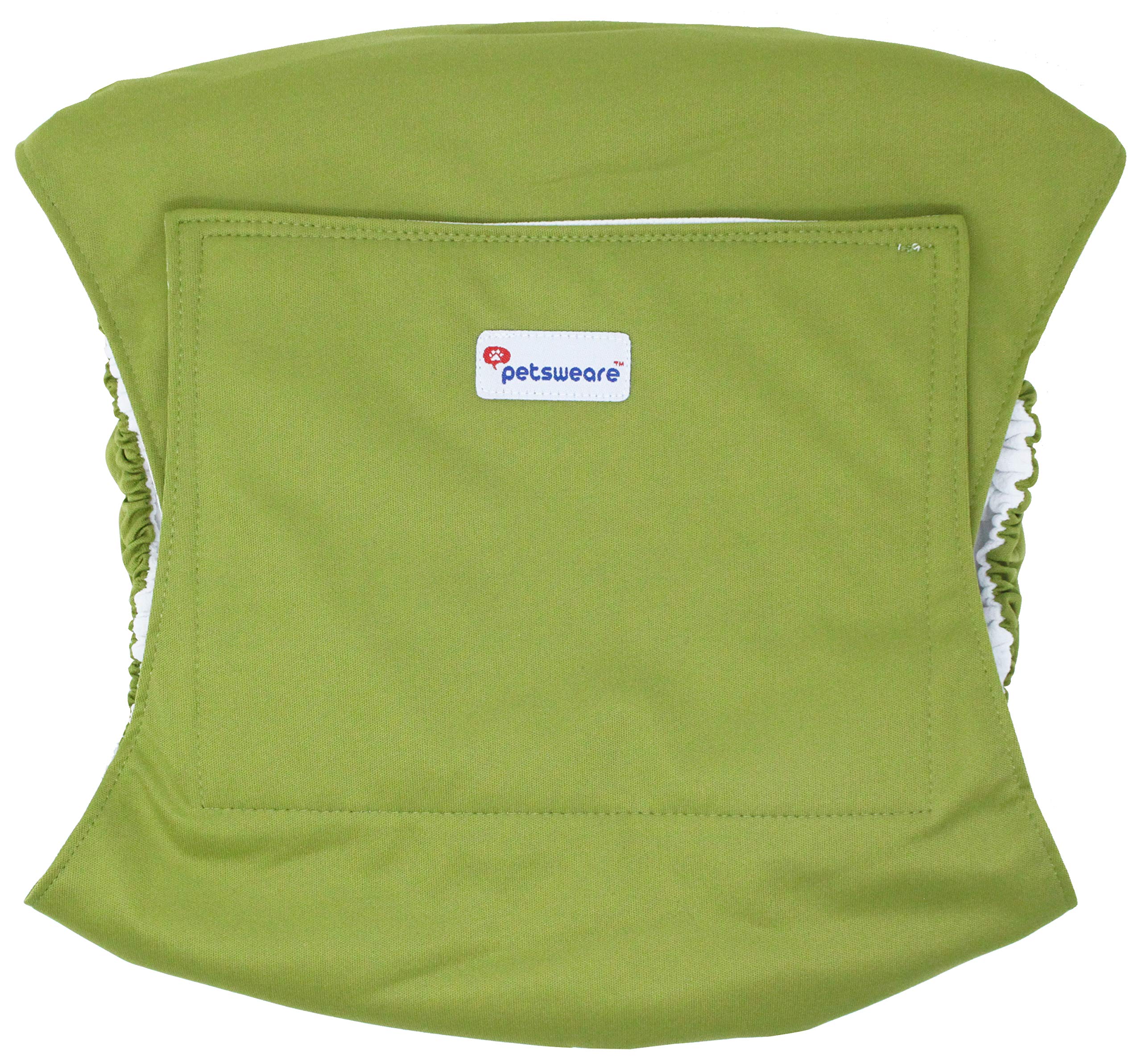 Petsweare Waterdicht Absorptievermogen, Wasbare Robuuste Herbruikbare Hondenluiers Loopsheidsbroek Incontinentie Onderlegger Voor Vrouwelijke Puppy S En Teven Verpakking Van 3 Stuks Xxlarge Roze 1010822334