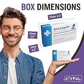 Funny Joke Prank Pill Box Gag Gifts for Men - Gifts for Him Xmas Secret Santa Christmas Stocking Filler for Women - Novelty Birthday Gifts for Boyfriend Dad - Unique Inappropriate Gift