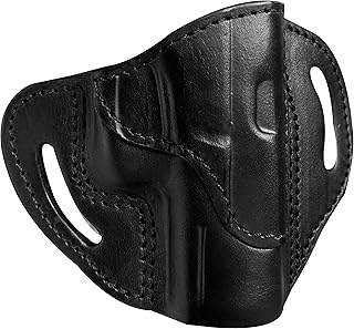 Tagua TX-BH3-520 Cannon Holster Most 9mm/ 40 mm/ 45 Double Stack, Right Hand, Black