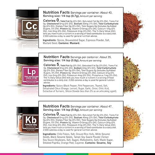 Miniatura 3 de Spiceology Colección Ultimate Rub - Juego de 12 especias y condimentos gourmet para asar a la parrilla, barbacoa y cocinar - Set de regalo perfecto