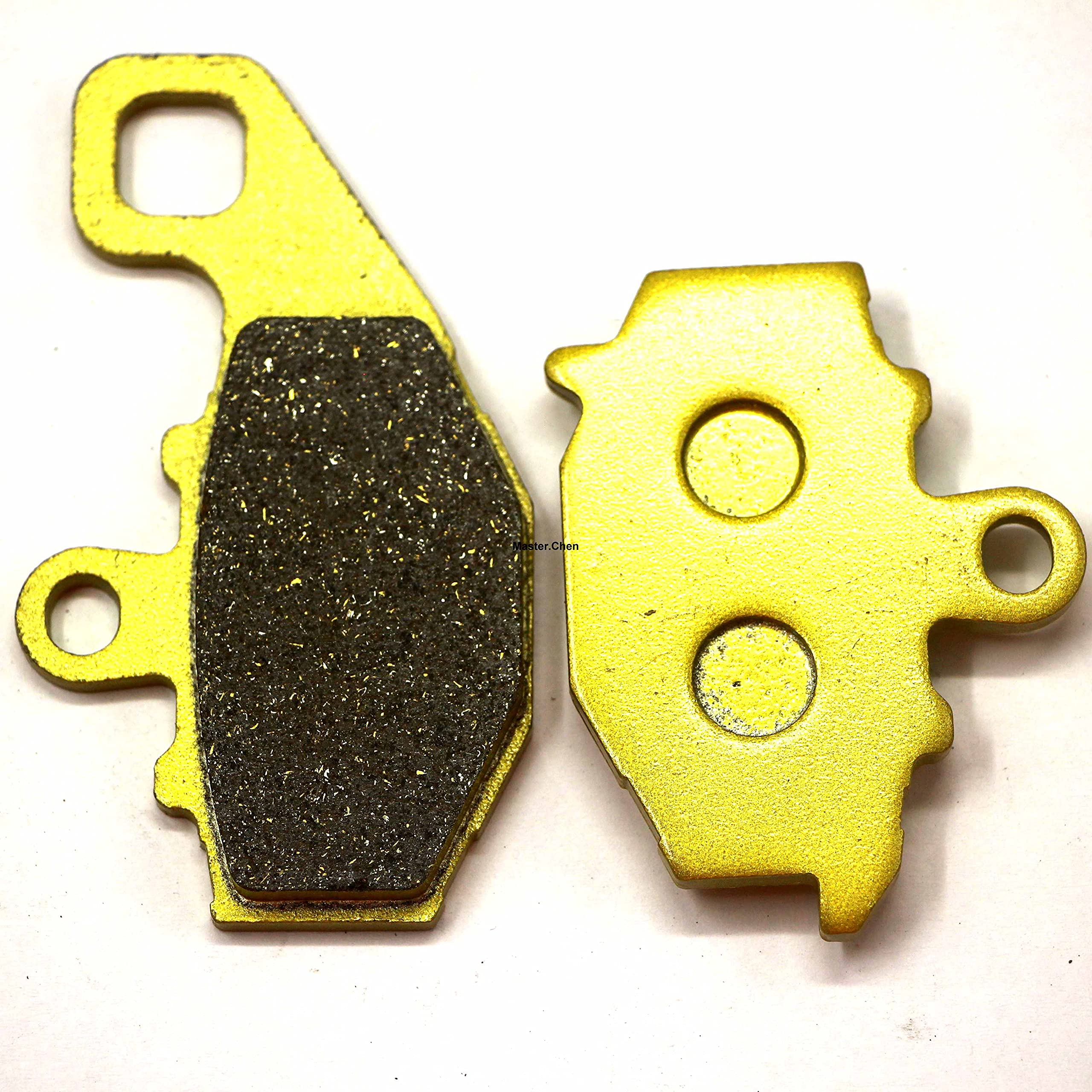 まふ Master Chen Front Rear Brake Pads Brakes for Kawasaki Ninja ZX6