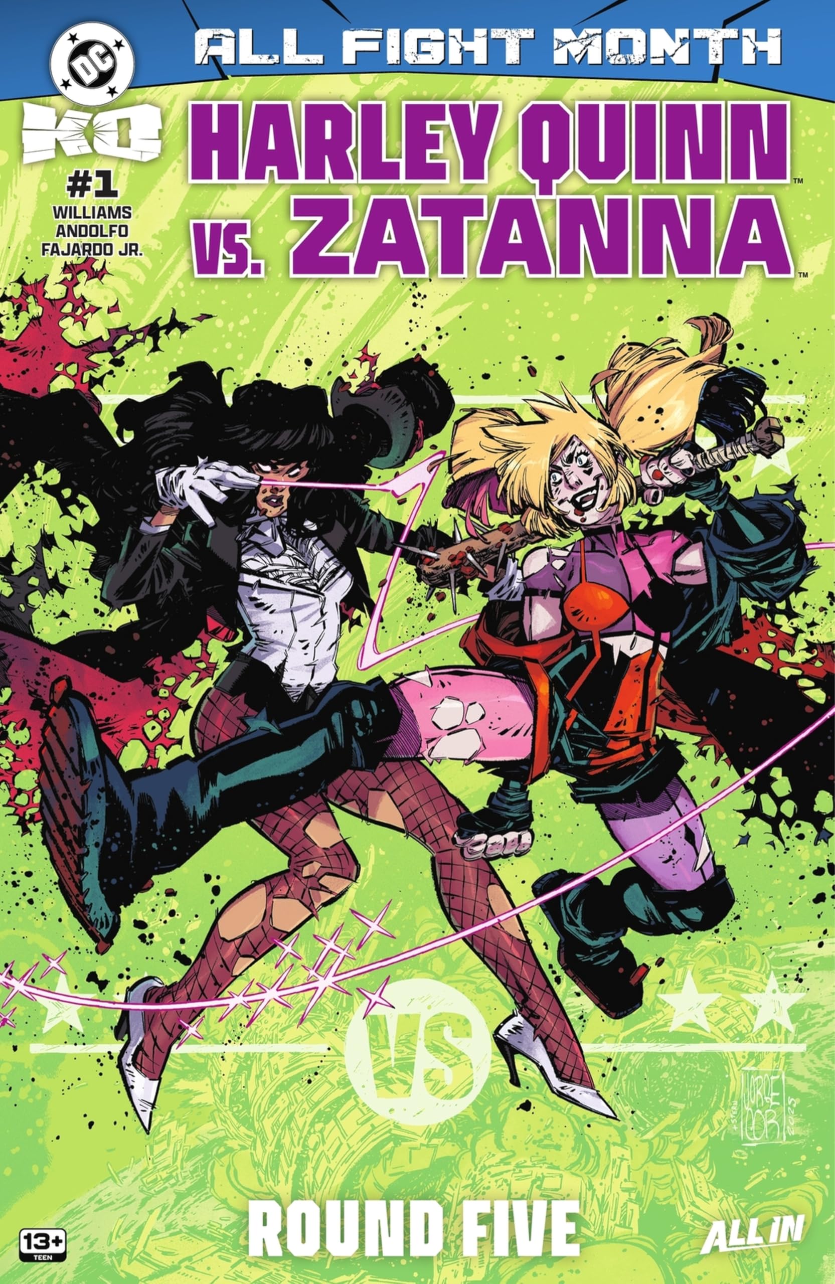 DC K.O.: Harley Quinn vs. Zatanna (2025-) #1 (DC K.O. All Fight (2025-))