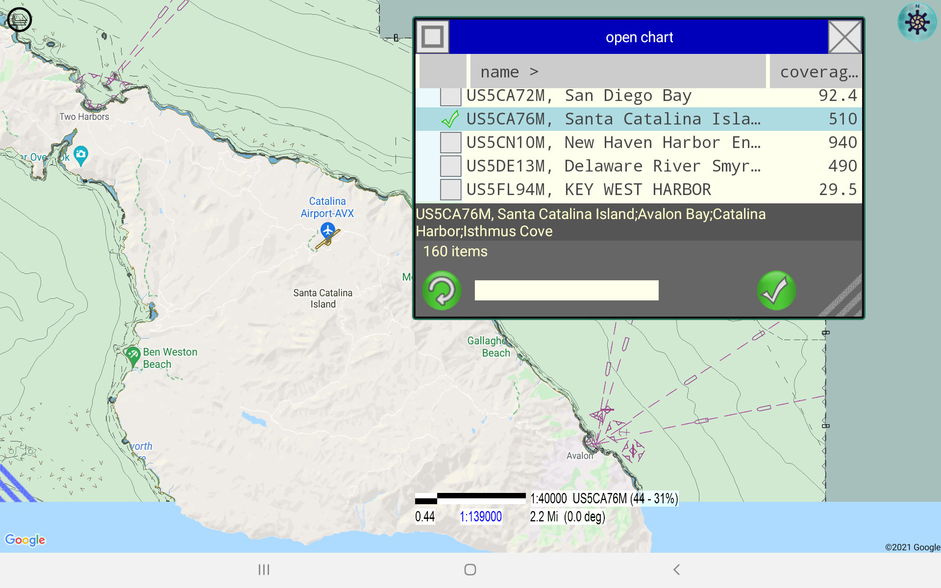 Aquarius ENC Plotter - App on Amazon Appstore