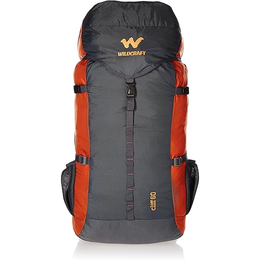 Orange 2 Compartment Rucksack 60L