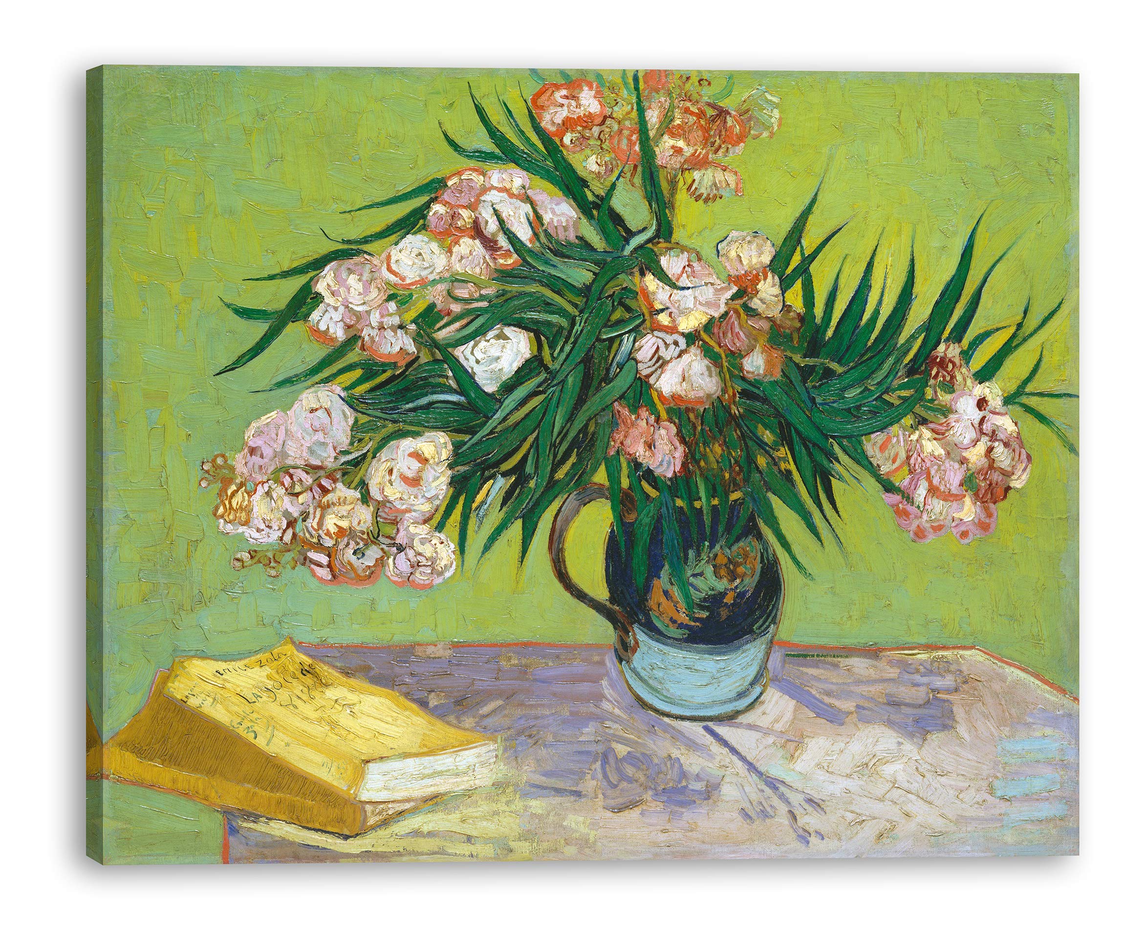 Buy Famous Paintings,Paint by Numbers 16x20 inch Canvas Art Kit DIY Oil