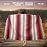 Hydration Nation Authentic Large Handwoven Mexican Striped Throw Blanket - Soft, Durable, Eco-Friendly - 70x50 - Sunrise
