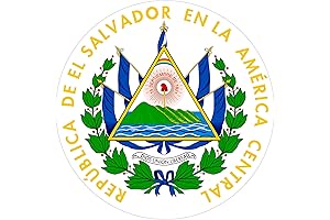 Coat of Arms of El Salvador Sticker/Car Decal