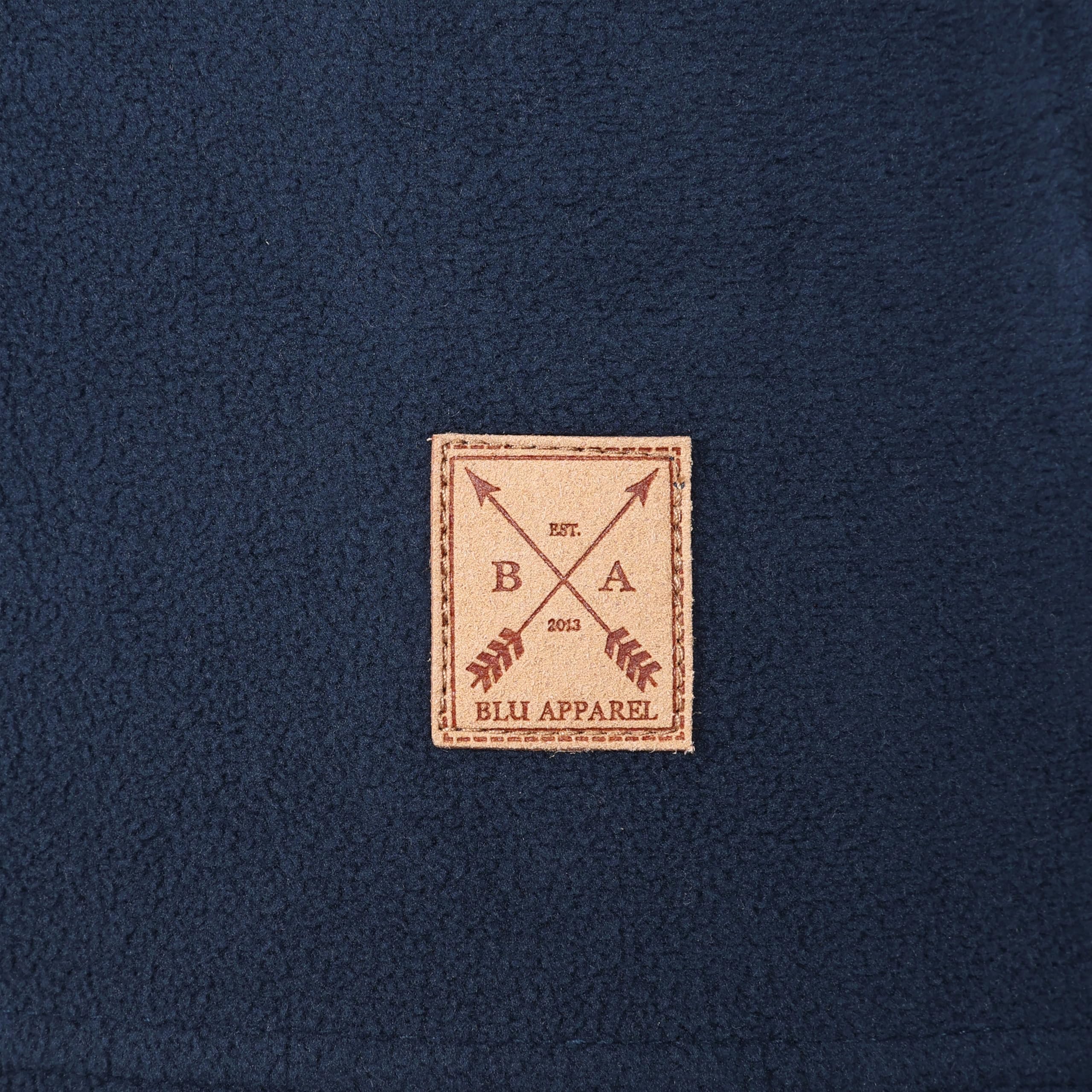 Blu Apparel Pull en polaire à fermeture éclair 1/4 pour femme - Pull chaud pour randonnée, plein air, camping