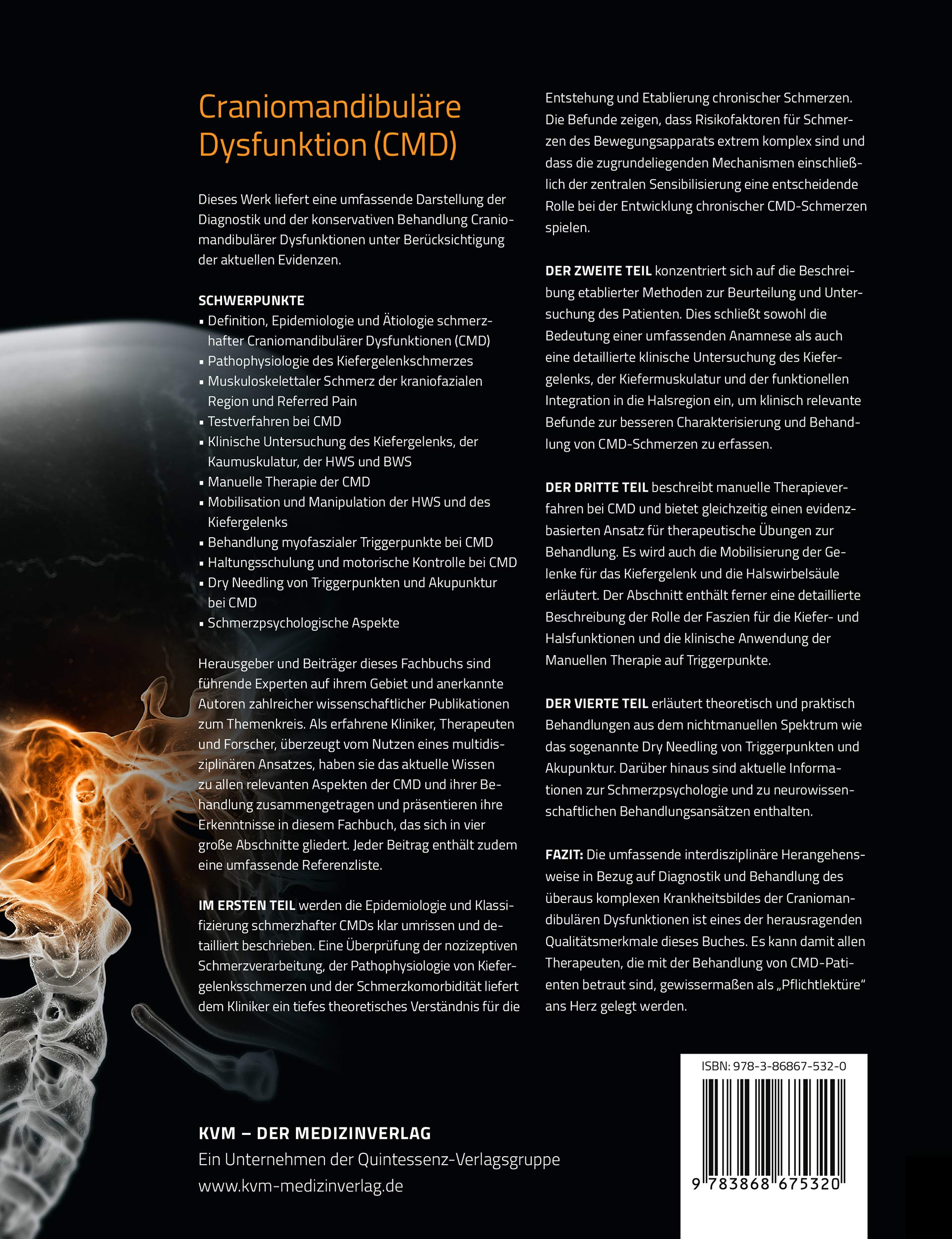 Craniomandibuläre Dysfunktion (CMD): Untersuchung – Manualtherapie – Neurowissenschaftliche Behandlungsansätze – Dry Needling