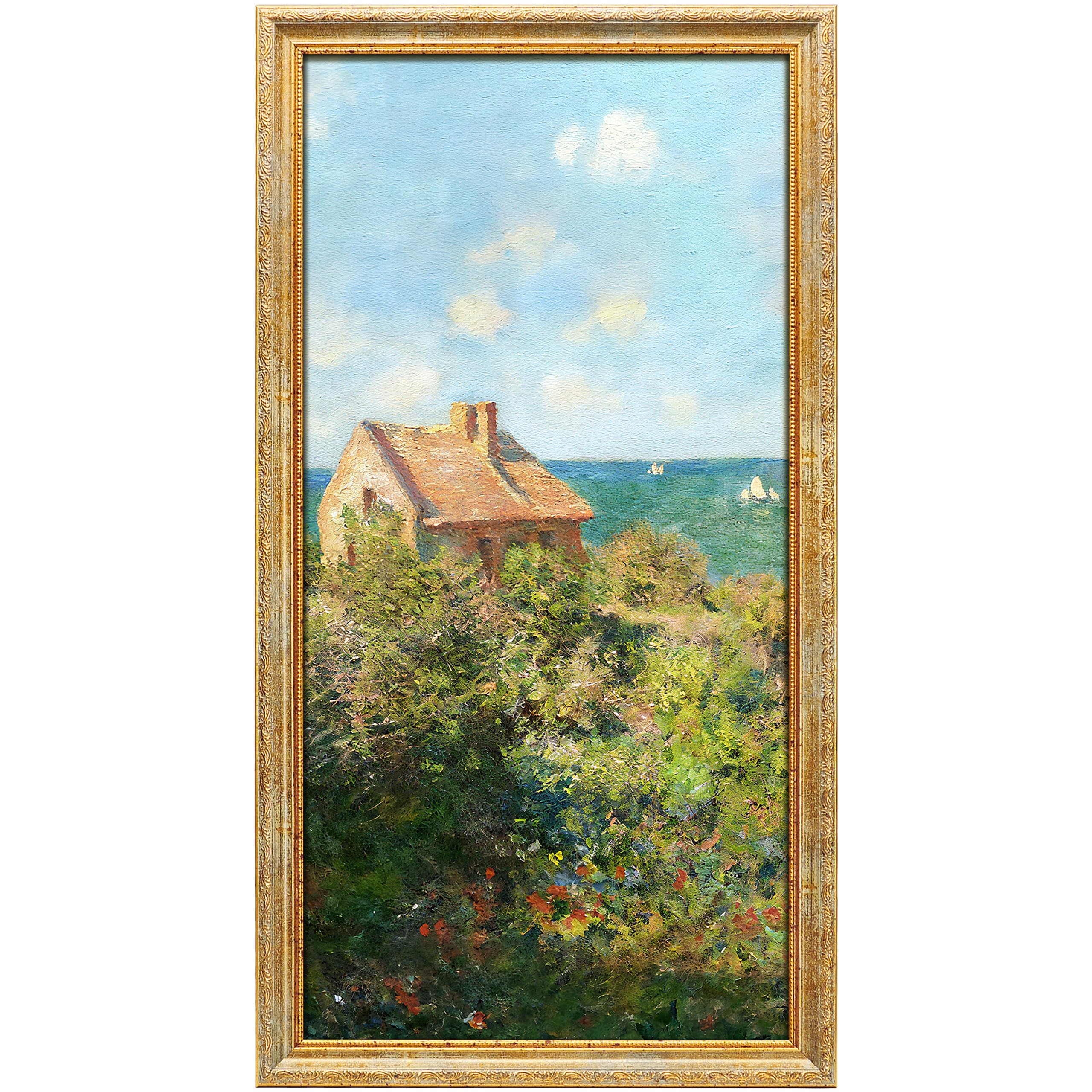 Amazon.com - Anozie Vintage 12x24 Picture Frame, Antique Gold