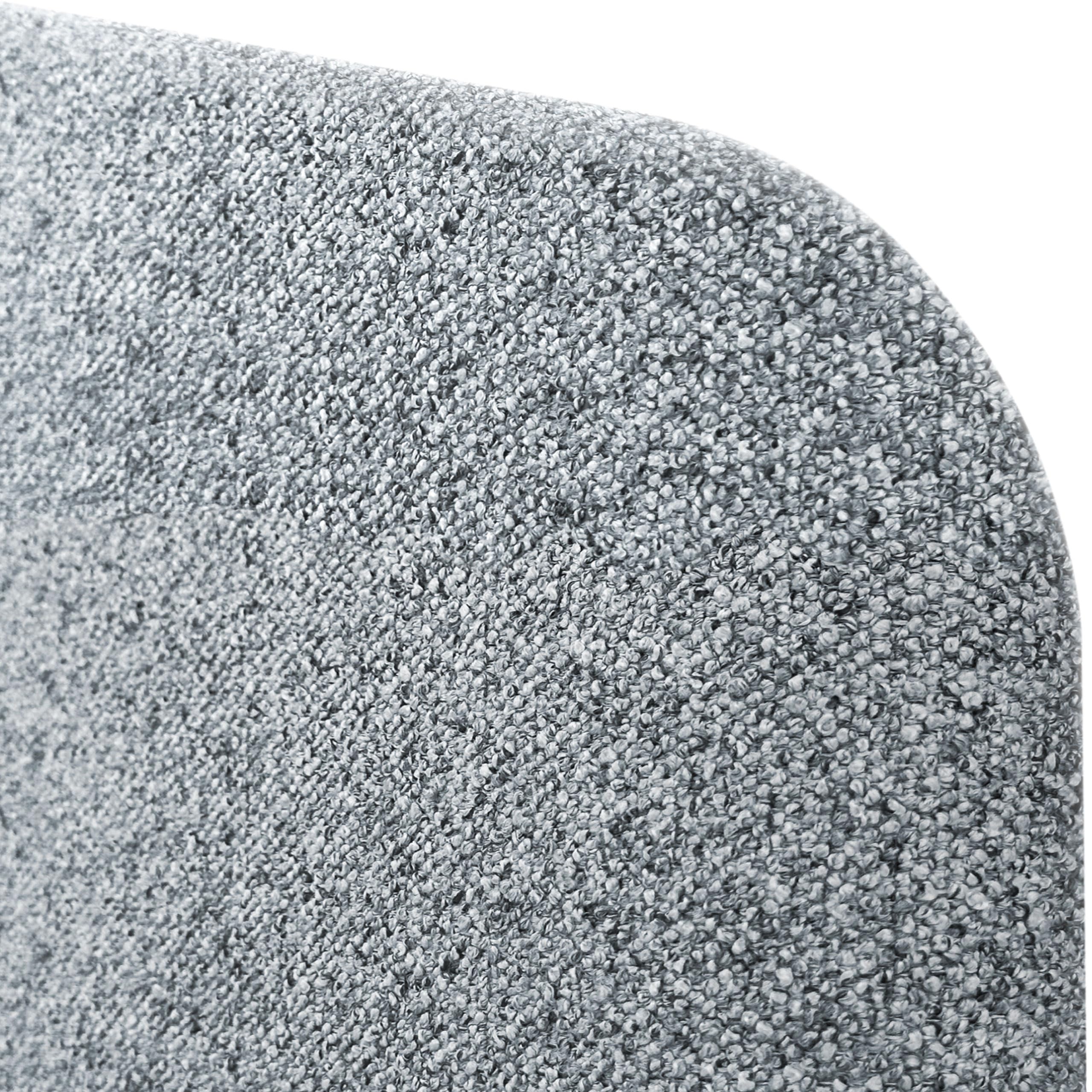 DHOME Testiera Imbottita Liscia Curva in Tessuto Aqualine Altezza 70cm da Parete Fonoassorbente Testiere Assorbenti Testata Letto Camera da Letto (Grigio Perla, 160cm)