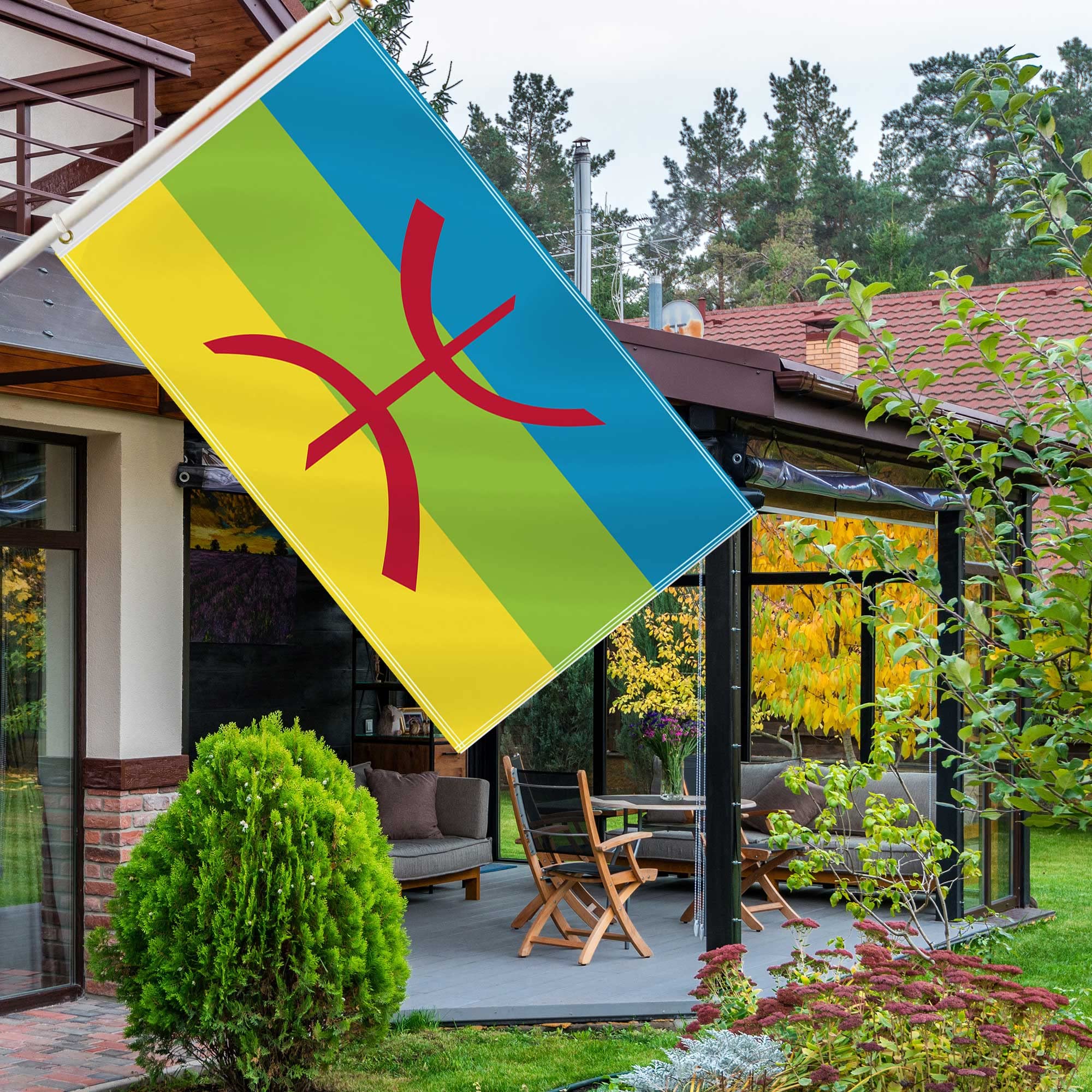 Drapeau Berbère Kabyle - Images vectorielles gratuites sur