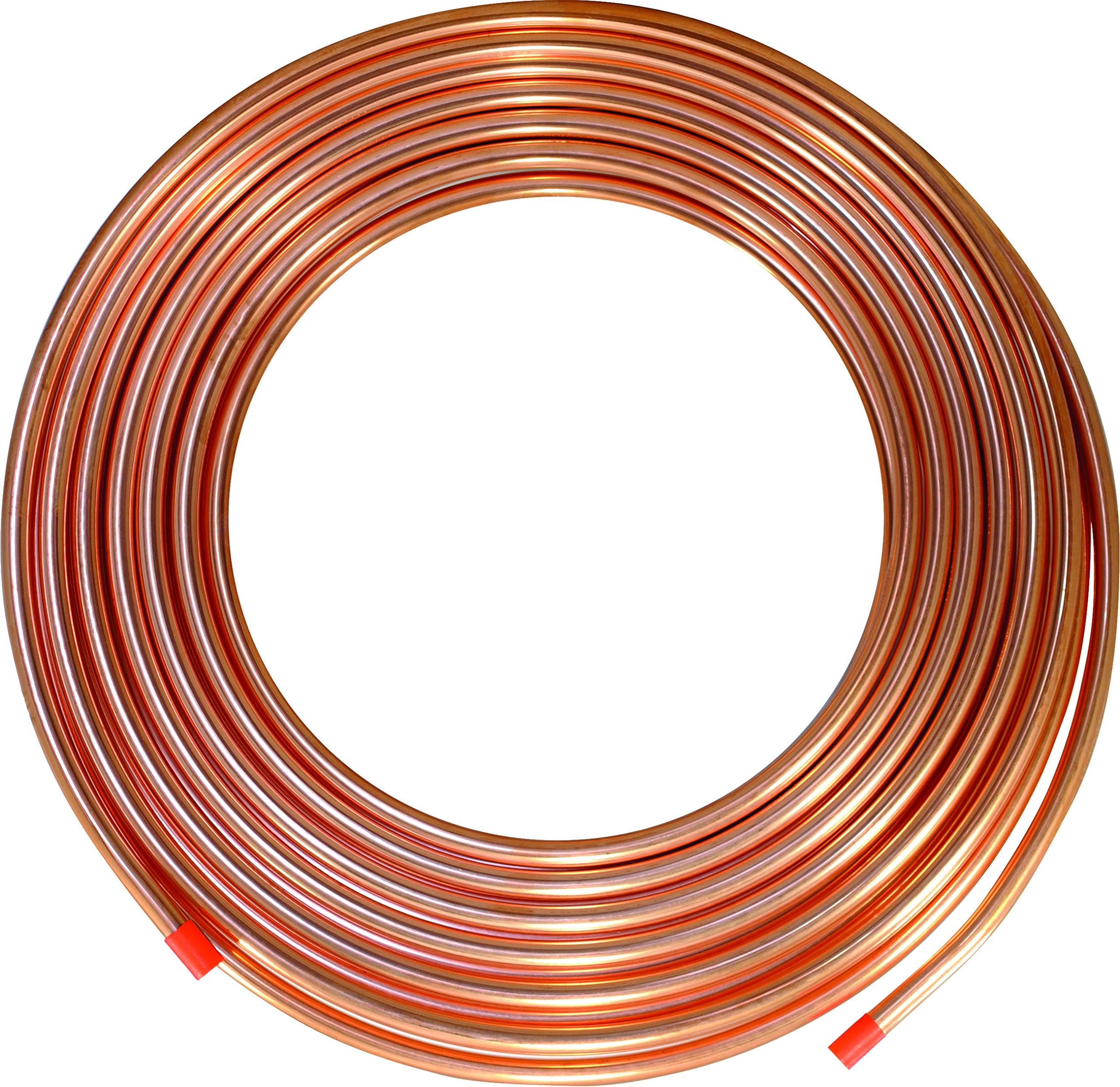 1/2" (5/8" OD) Copper Water Tube Type K 100 FT