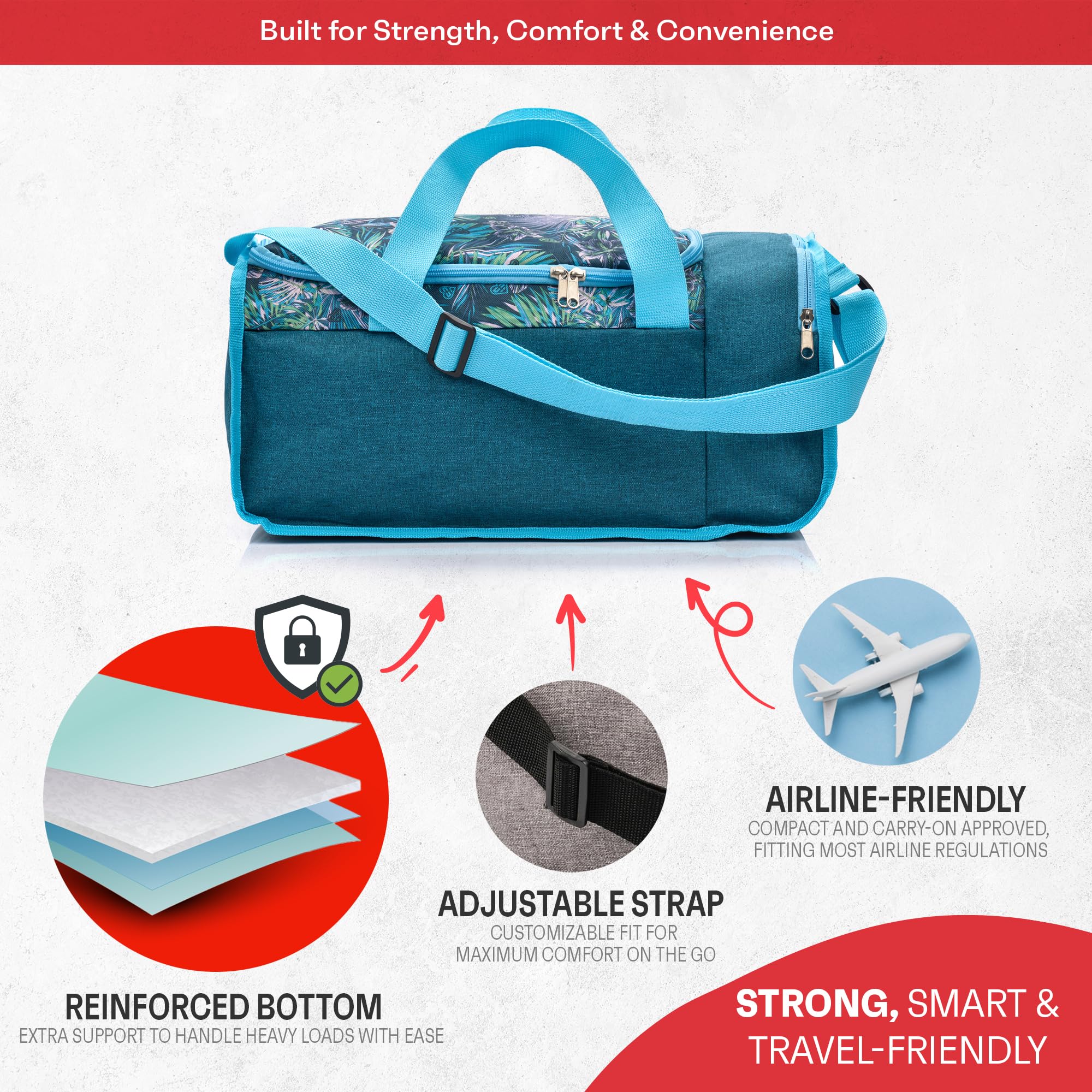 meteor 20 40 L Sporttasche - Kinder Badetasche Herren schwimmtasche Schultertaschen Reisetasche Urlaubstasche klein Fitnesstasche Riementasche Schule Taschen Kindertaschen - 4