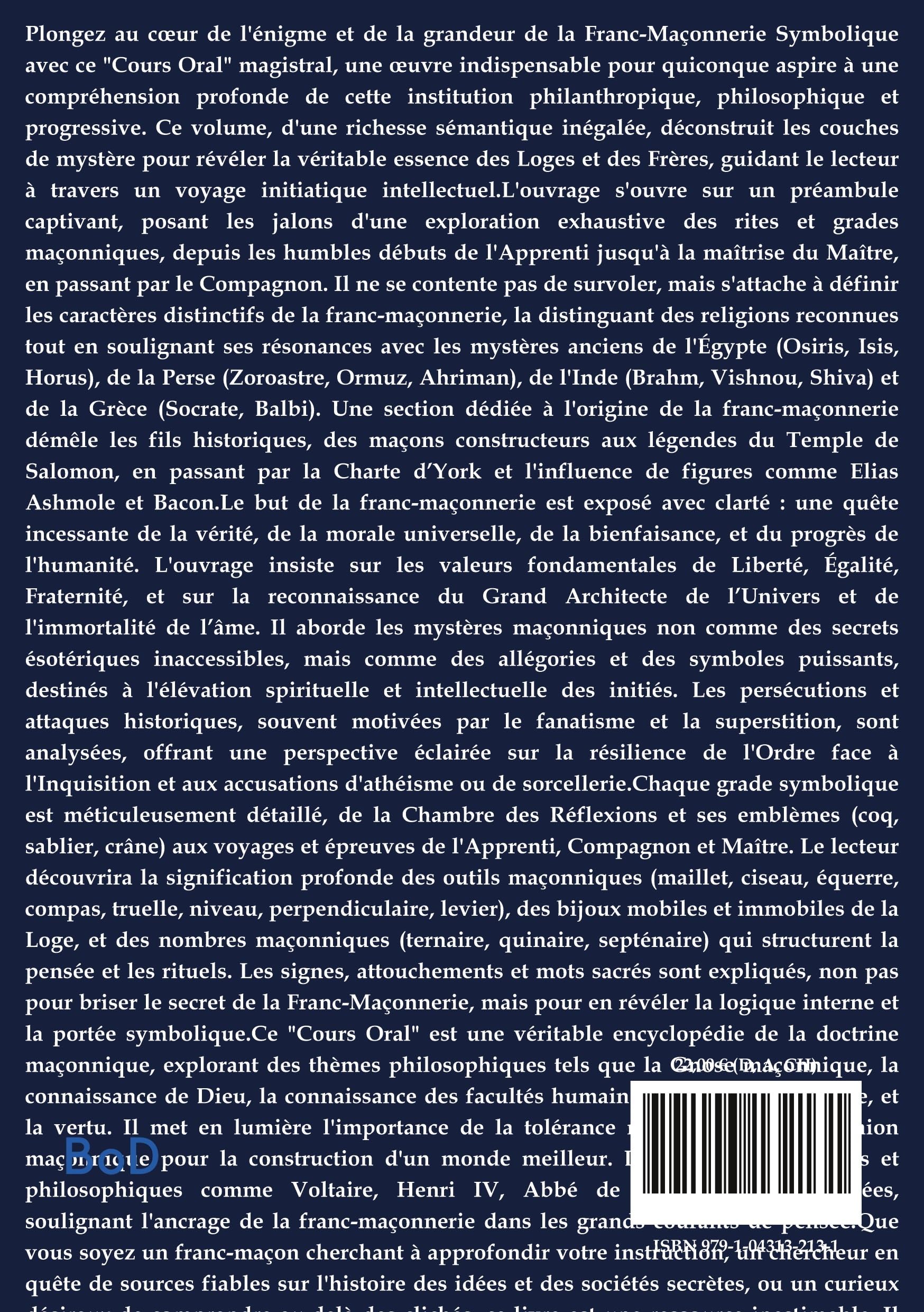 Cours oral de franc maconnerie symboliqu