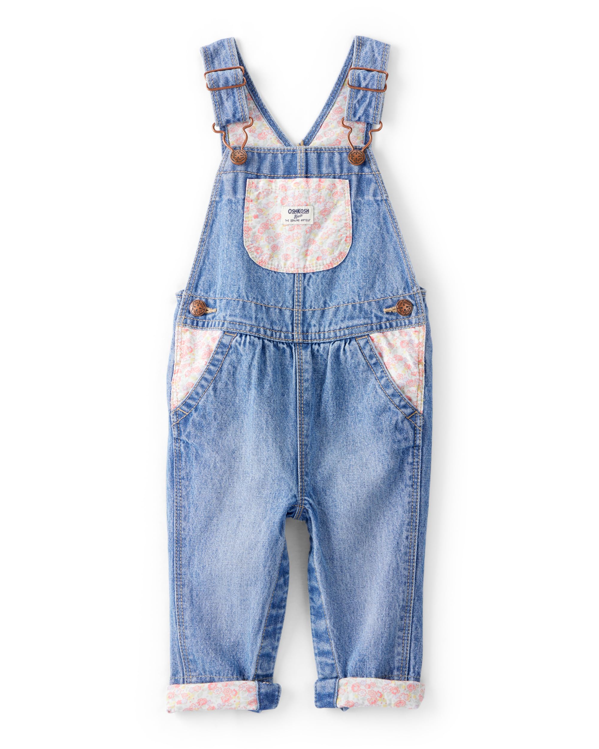 OSHKOSH B'GOSH Baby Girls World's Best Overalls