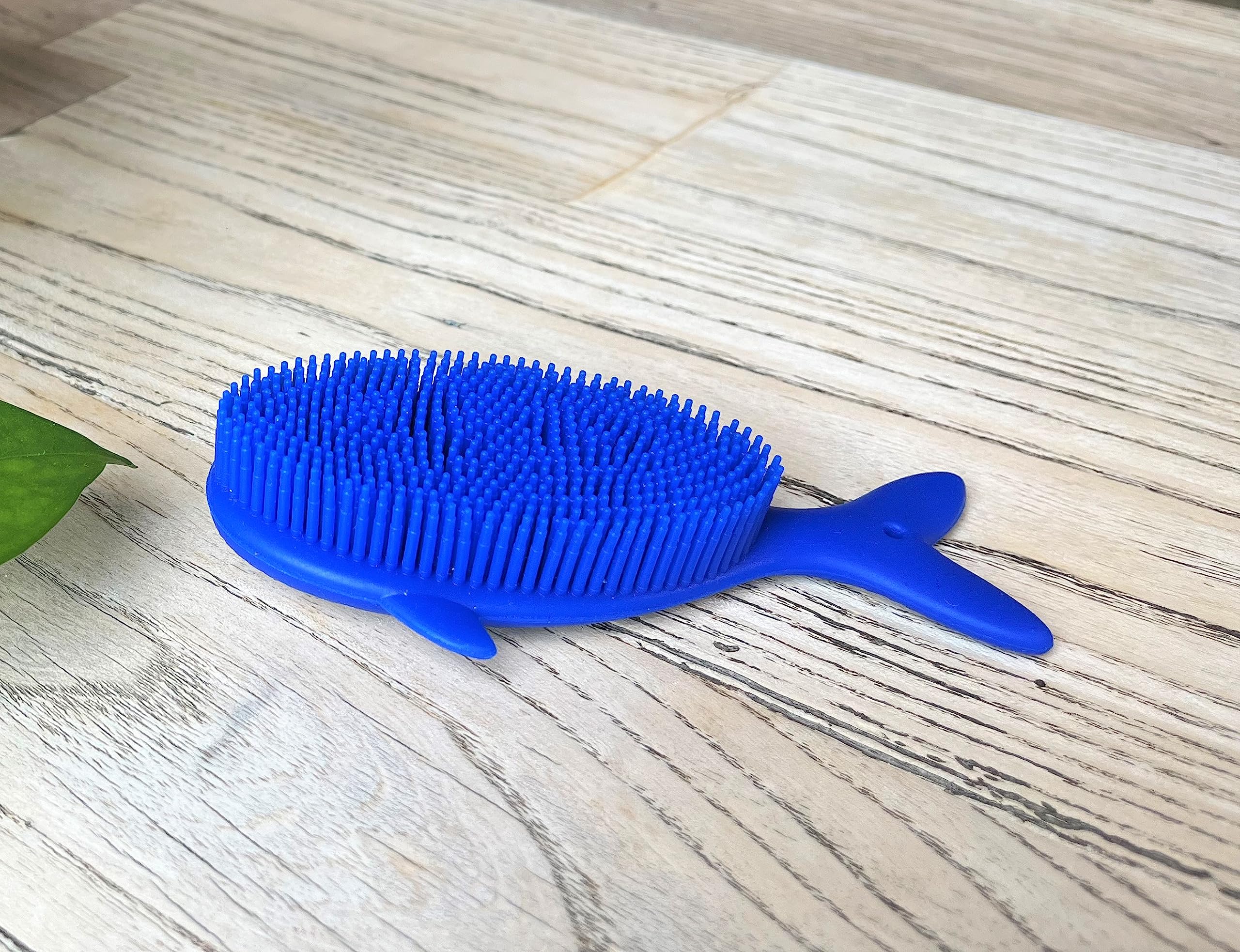 Premium Sensory Brush for Kids or Autism,Soft Silicone Body Scrubber,2 in 1 Sensory Room Occupational Therapy Brushes,Silicone Loofah,Pet Shower Brushes Bath Brush Shampoo Brush - Image 3