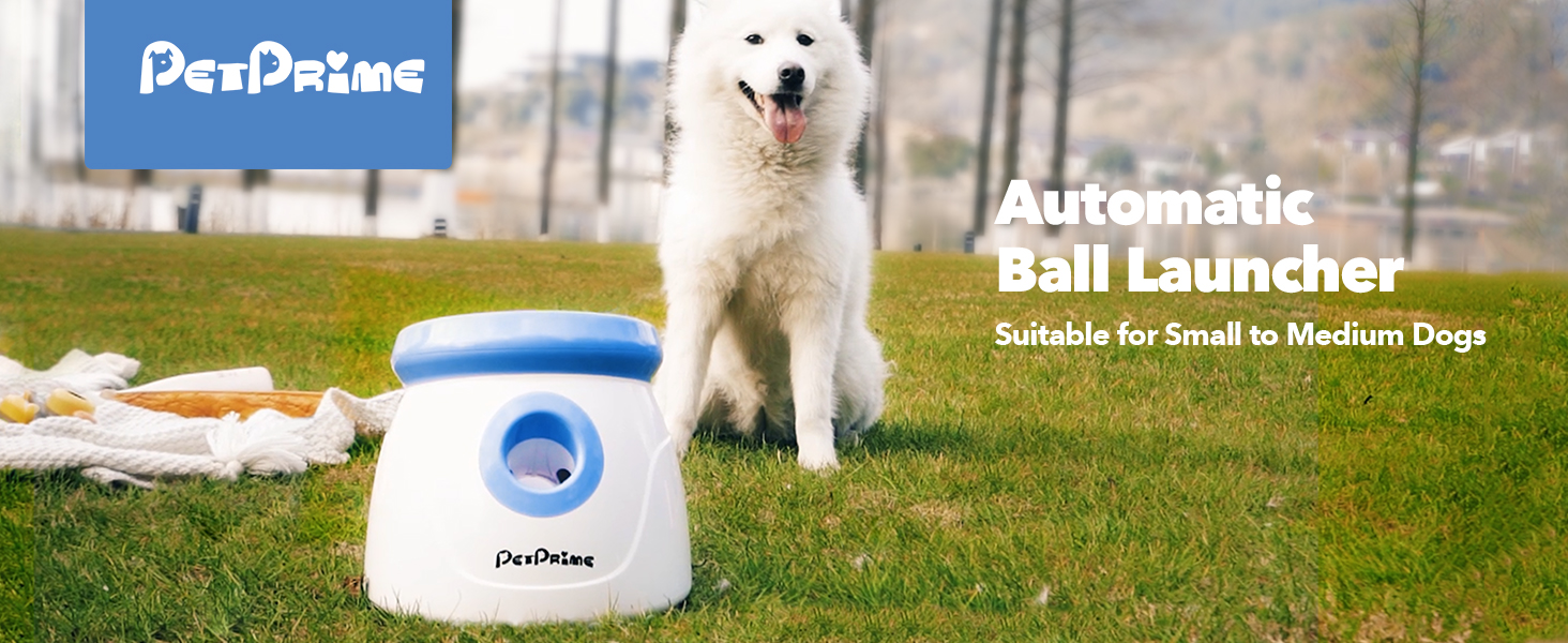 Amazon.com: Pet Prime Automatic Dog Ball Thrower Launcher for