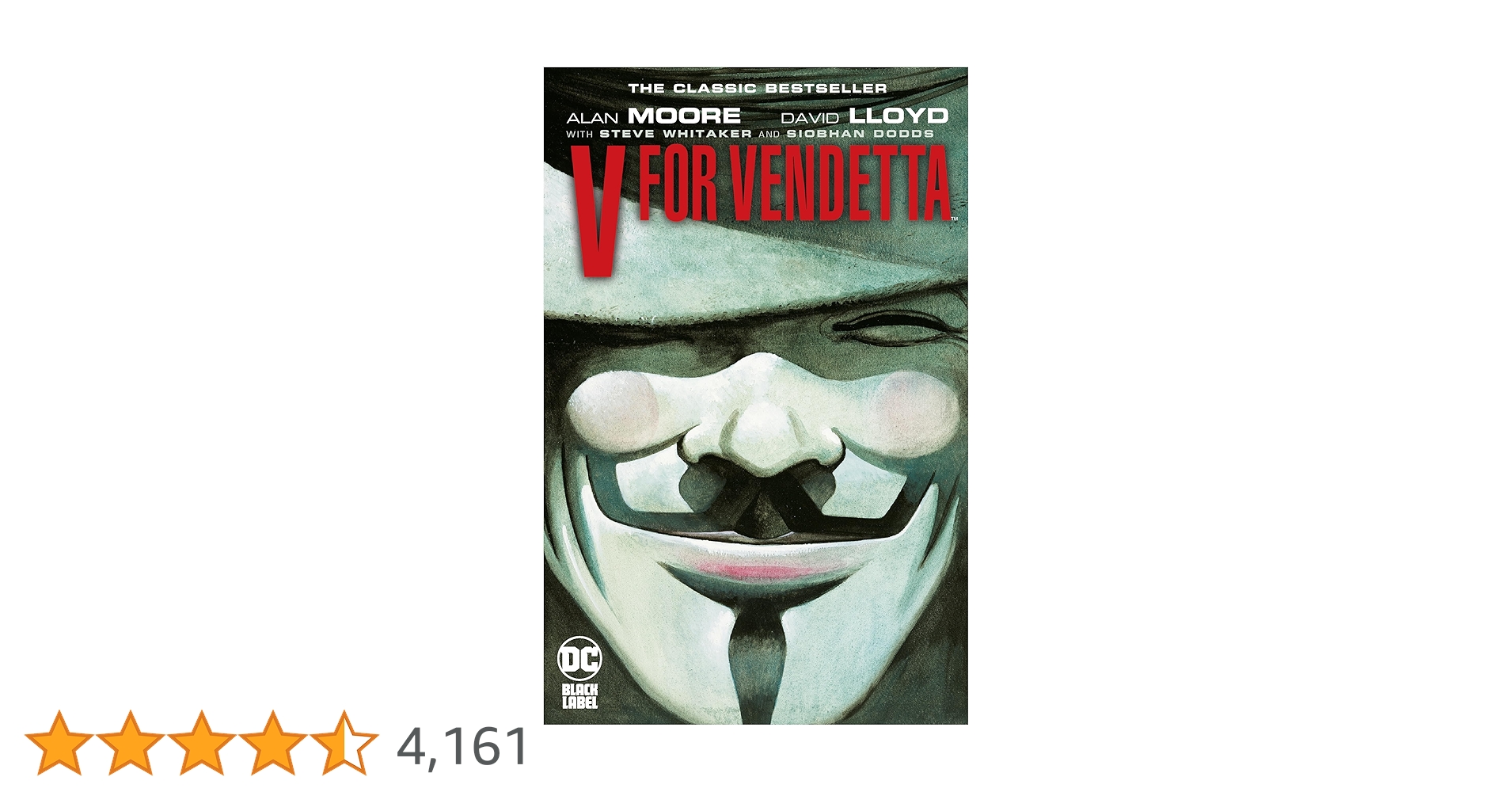 Amazon | V for Vendetta | Moore, Alan, Lloyd, David | Mystery