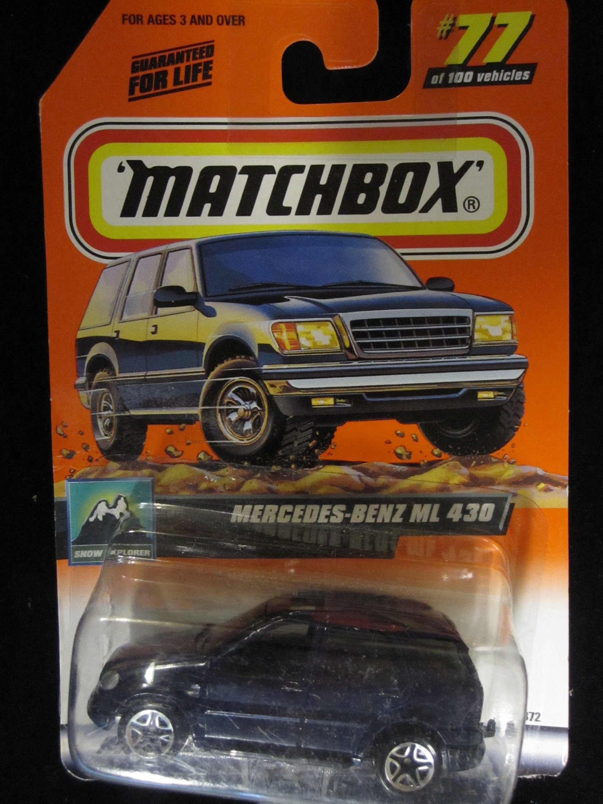 Amazon.com: Matchbox Mercedes-Benz ML 430 Snow Explorer Series #77