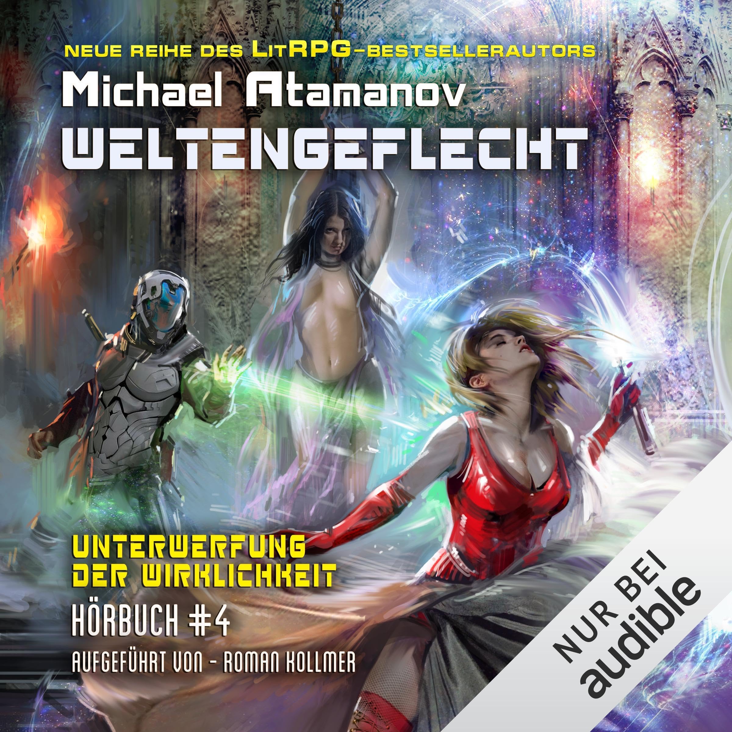 Cover art for Weltengeflecht. LitRPG-Serie