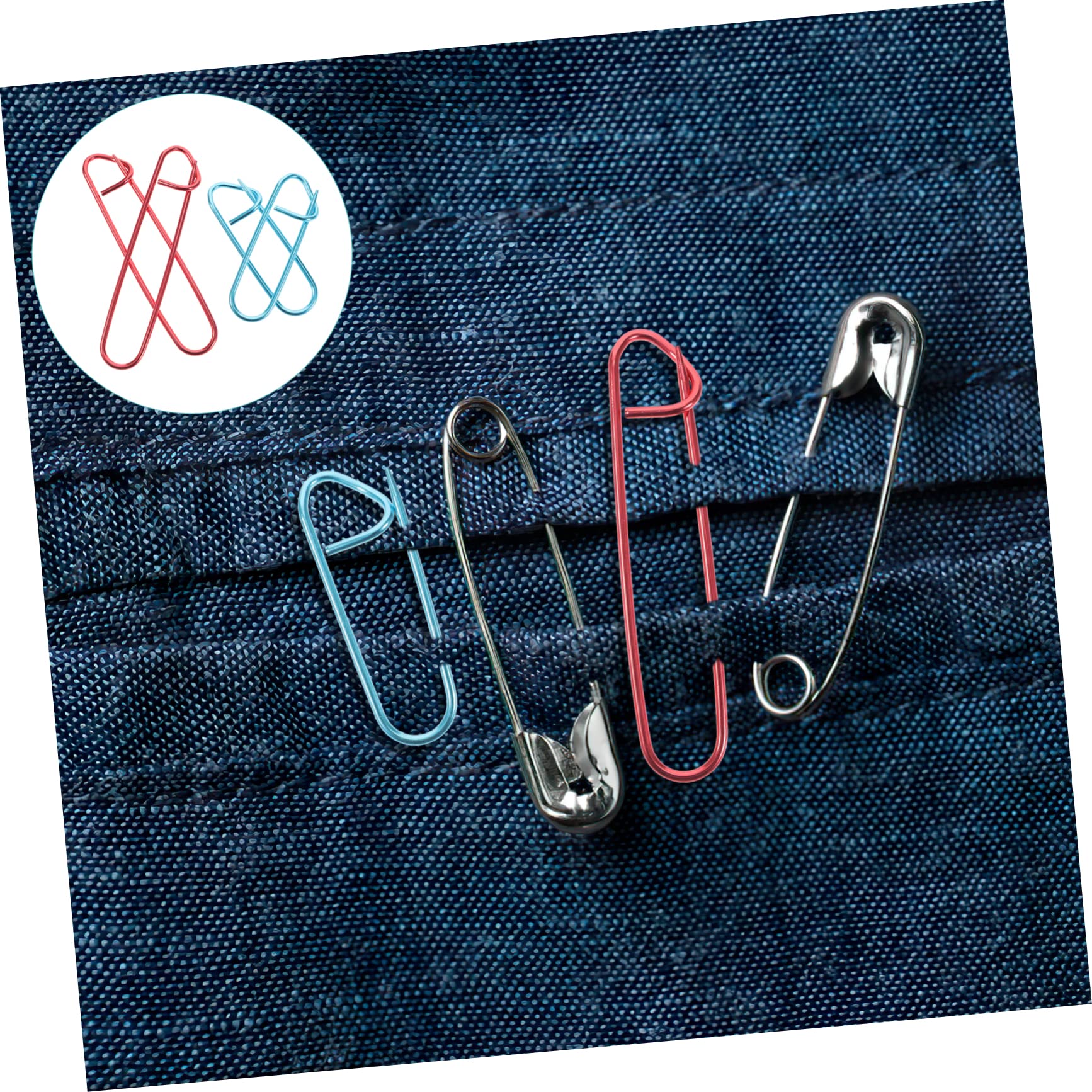 Abaodam 150pezzi Marcatori per Cucire Forma di Needles Curvate per Maglieria Strumenti per e Fai da Te per Principianti e Professionisti Facile da Usare e Portatili Completo di Accessori