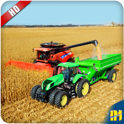 Landwirtschaftsspiele mit echtem Traktorfahren - Moderne Landwirtschaftssimulatorspiele