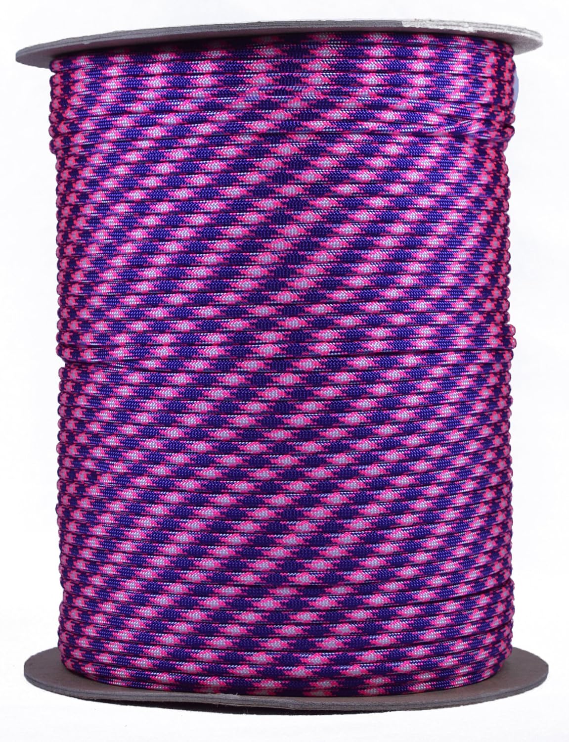 BORED? PARACORD! 350+ Colors Paracord - 1, 10, 25, 50, 100, 250, 1000 Foot Feet Options - Hanks Spools of Type III, 4mm Diameter, 7 Strand Parachute Cord