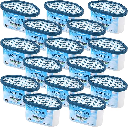 Miniatura 20 de Absorbente de Humedad Fresh Cotton 10.5 oz/300g | Elimina la Humedad, la Condensión y la Umbría | Absorbente de Olores con Fragancia de Algodón