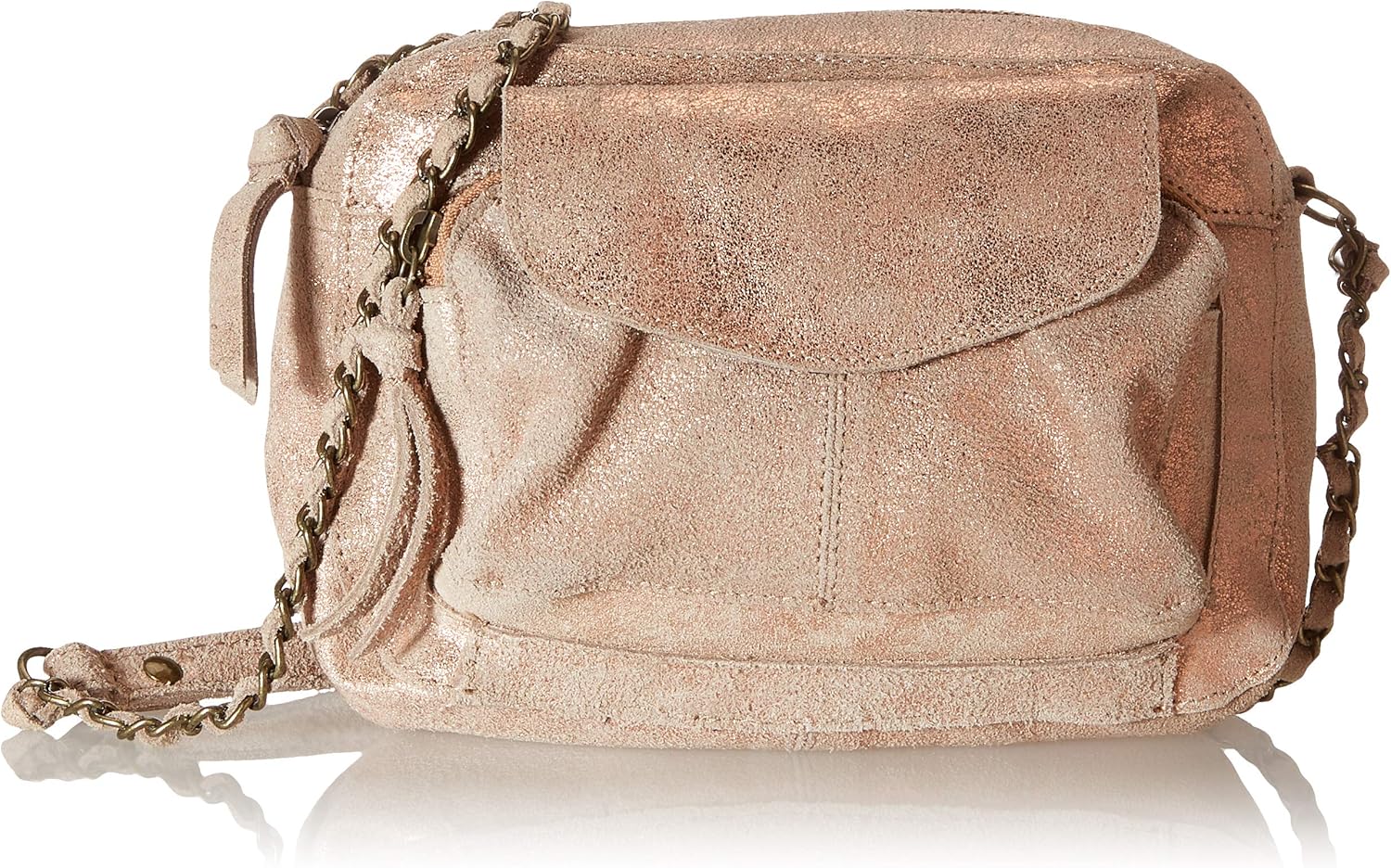 Pieces Cross-Body Bag, Cognac