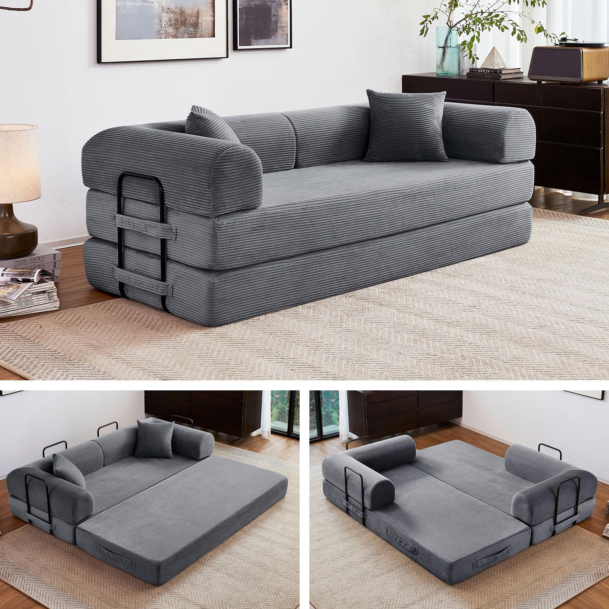 Reiboco 79' Convertible Sofa Bed