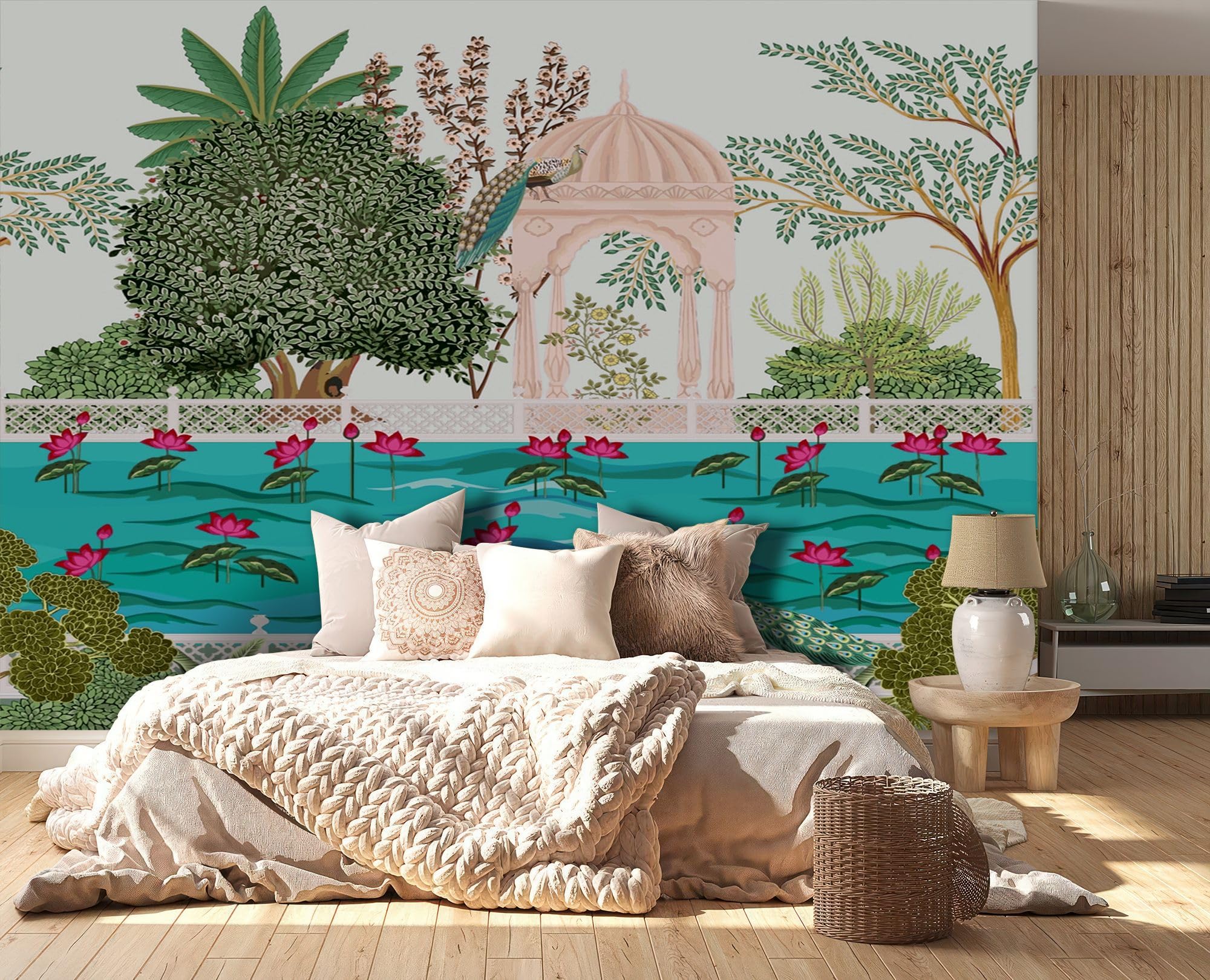 See full amazon price history chart for 999STORE Mughal Garden Lotus Flowers Traditional Indian Living Room Wallpaper (Non4X60343) 999STORE Mughal Garden Lotus Flowers Traditional Indian Living Room Wallpaper (Non4X60343) (B0DB1VKNSR) Amazon Price History, Amazon Price Tracker