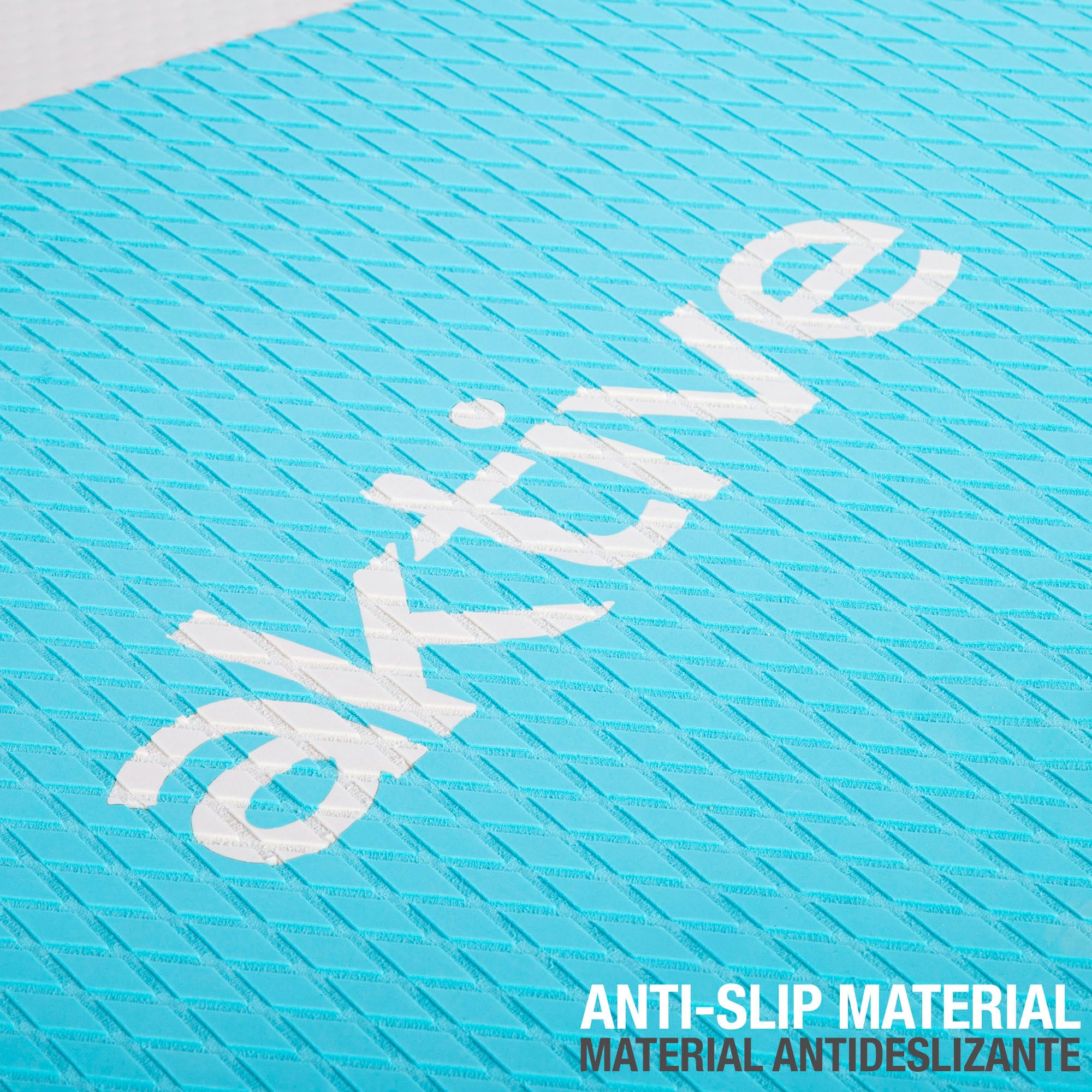 AKTIVE Tabla paddle surf hinchable, Adulto, 340x81x15 cm, Soporta 200 kg, Hinchador con manómetro, Remo ajustable, Kit reparación, Mochila transporte, Accesorios playa (54371)